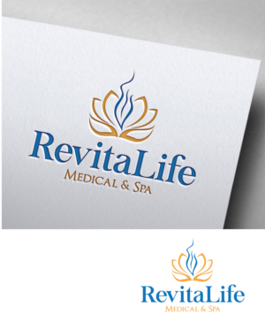 RevitaLife  Medical + Spa | Logo Design by HEAVEN ART