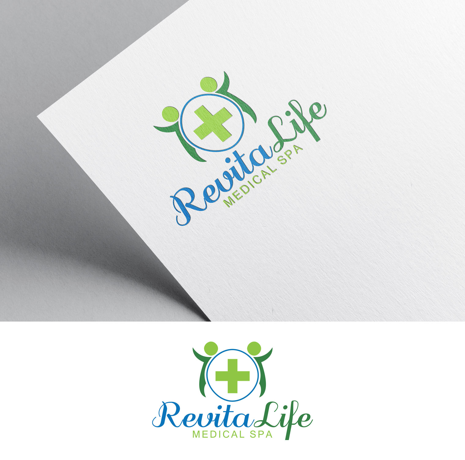 Design de Logo par u2square pour RevitaLife Wellness center | Design #27357992