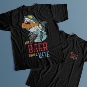 Shark Beer | Design de T-shirt par thedriftshop