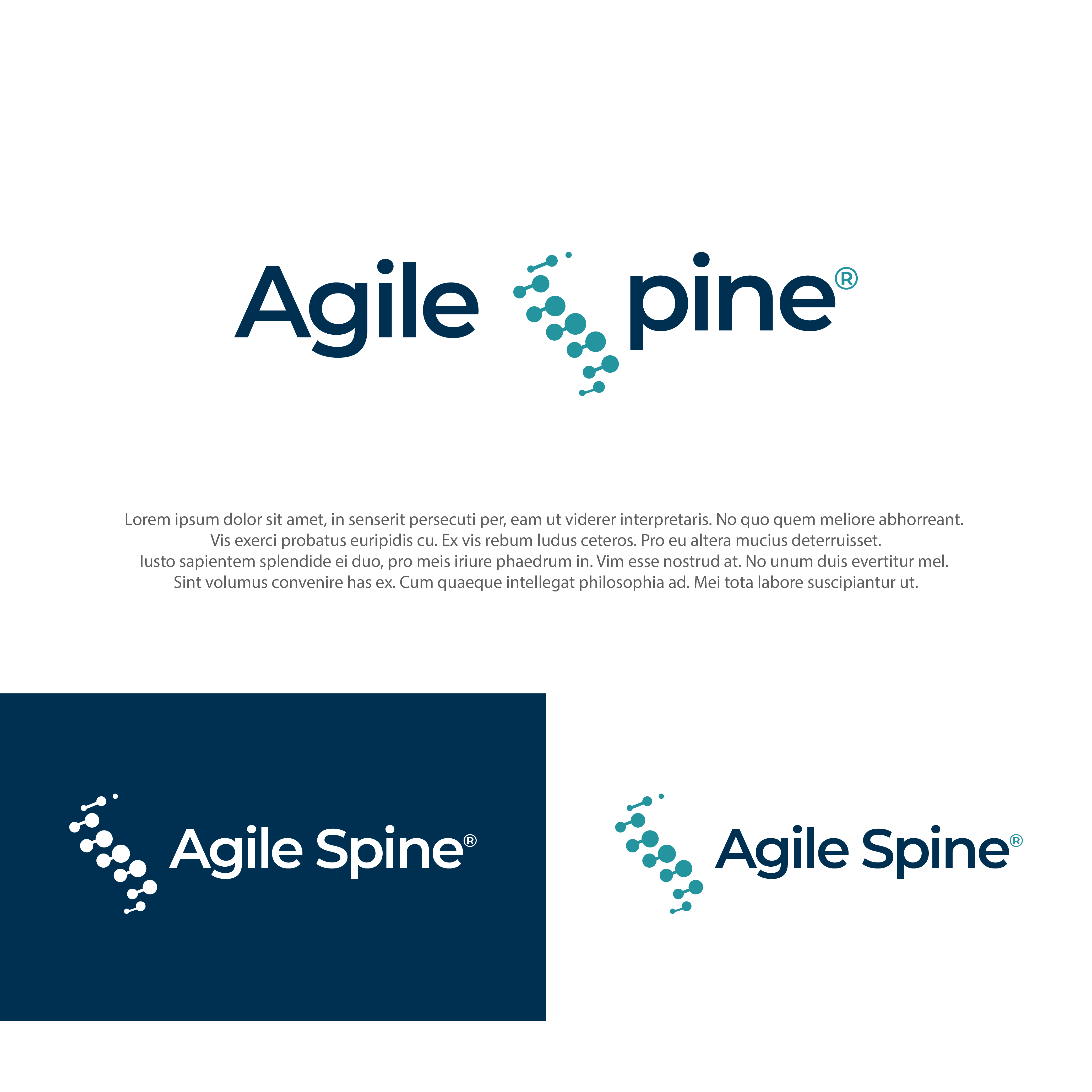 Logo Design by farady for Agile Spine | Design #27373533