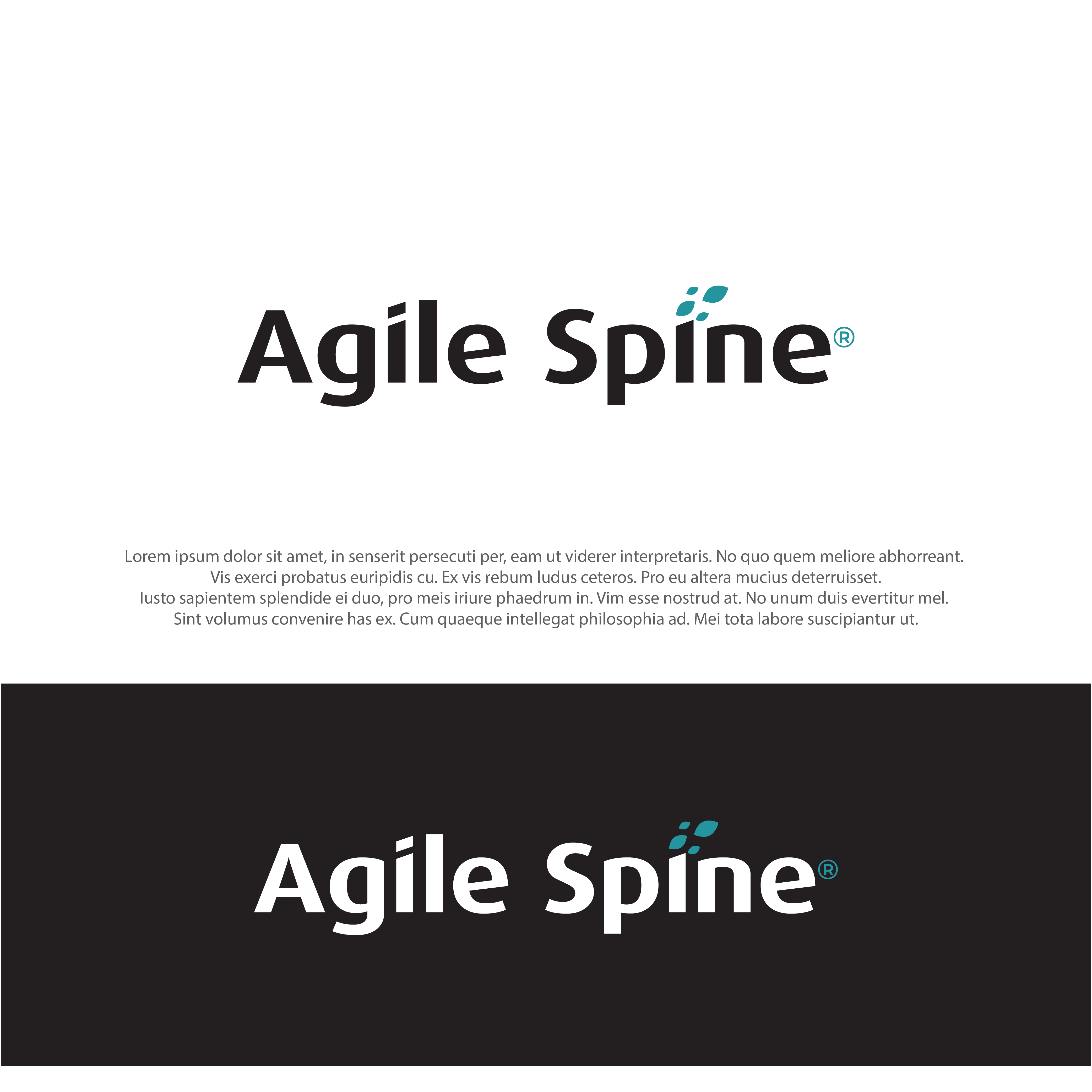 Logo Design by farady for Agile Spine | Design #27449175