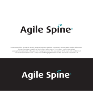 Logo Design by farady for Agile Spine | Design: #27449175