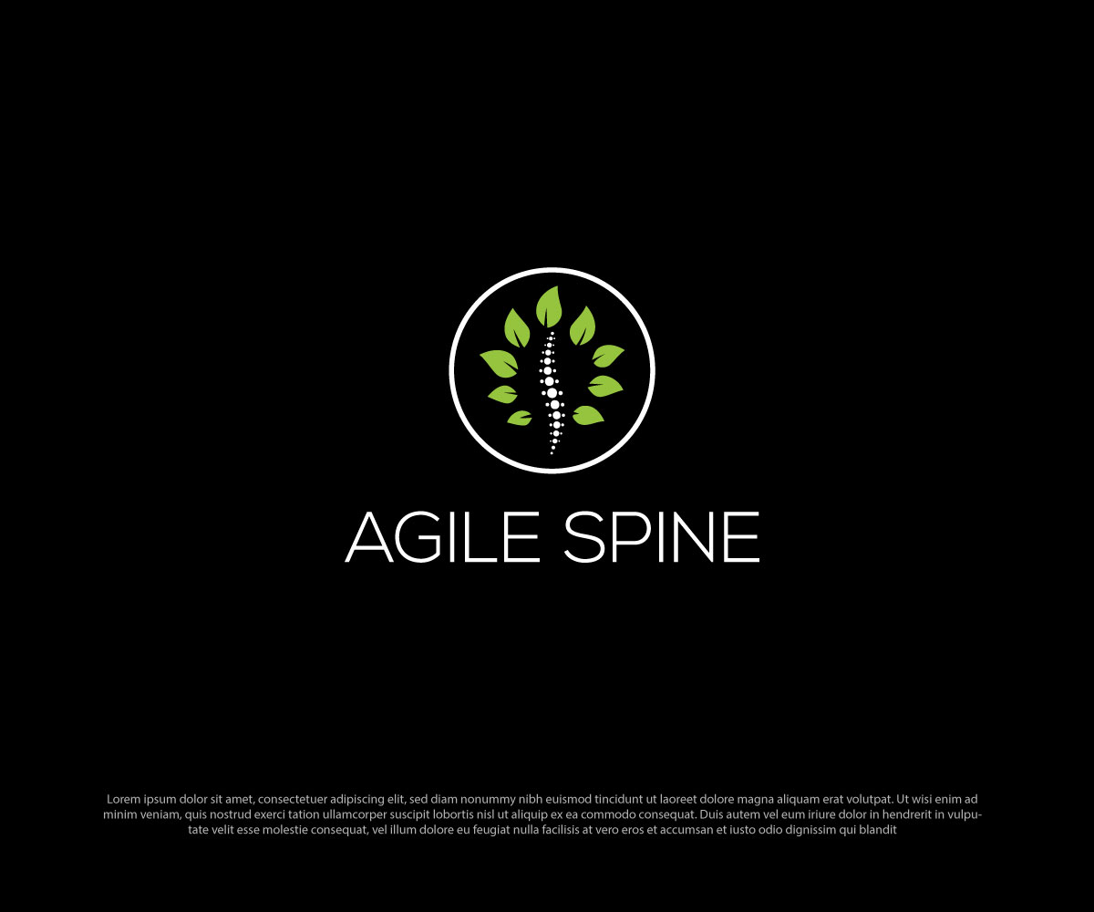 Logo Design by Niizam Uddin for Agile Spine | Design #27464339