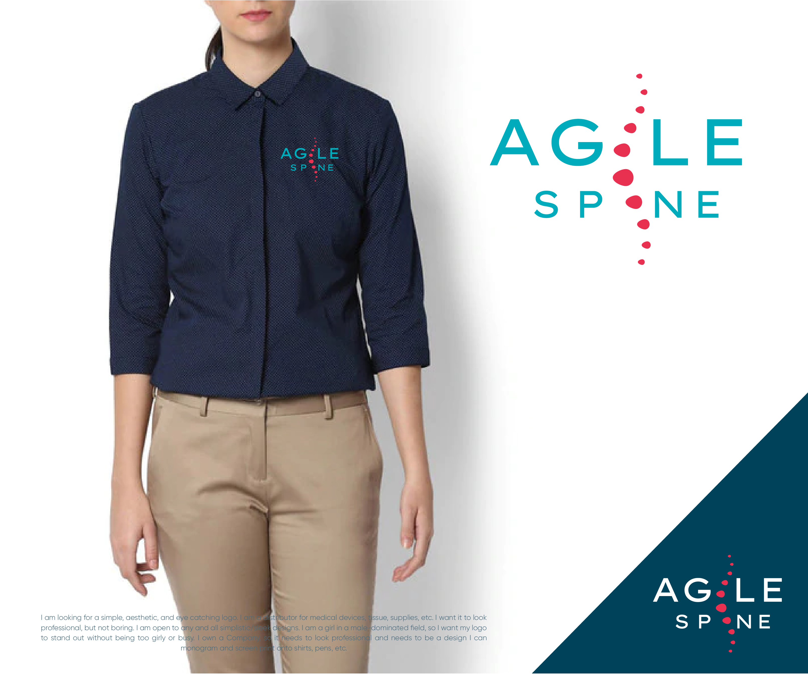 Logo-Design von dharlan für Agile Spine | Design #27361637