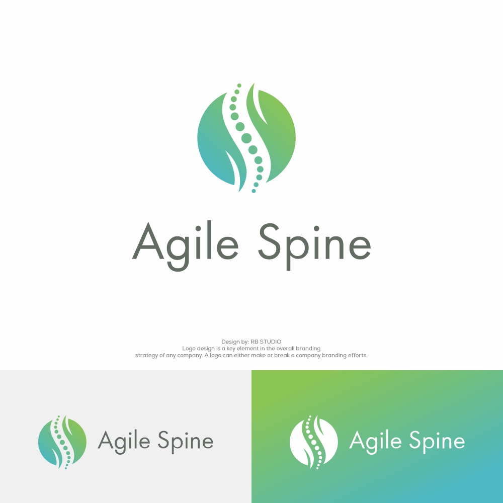 Logo Design by Habib Hyder for Agile Spine | Design #27366662