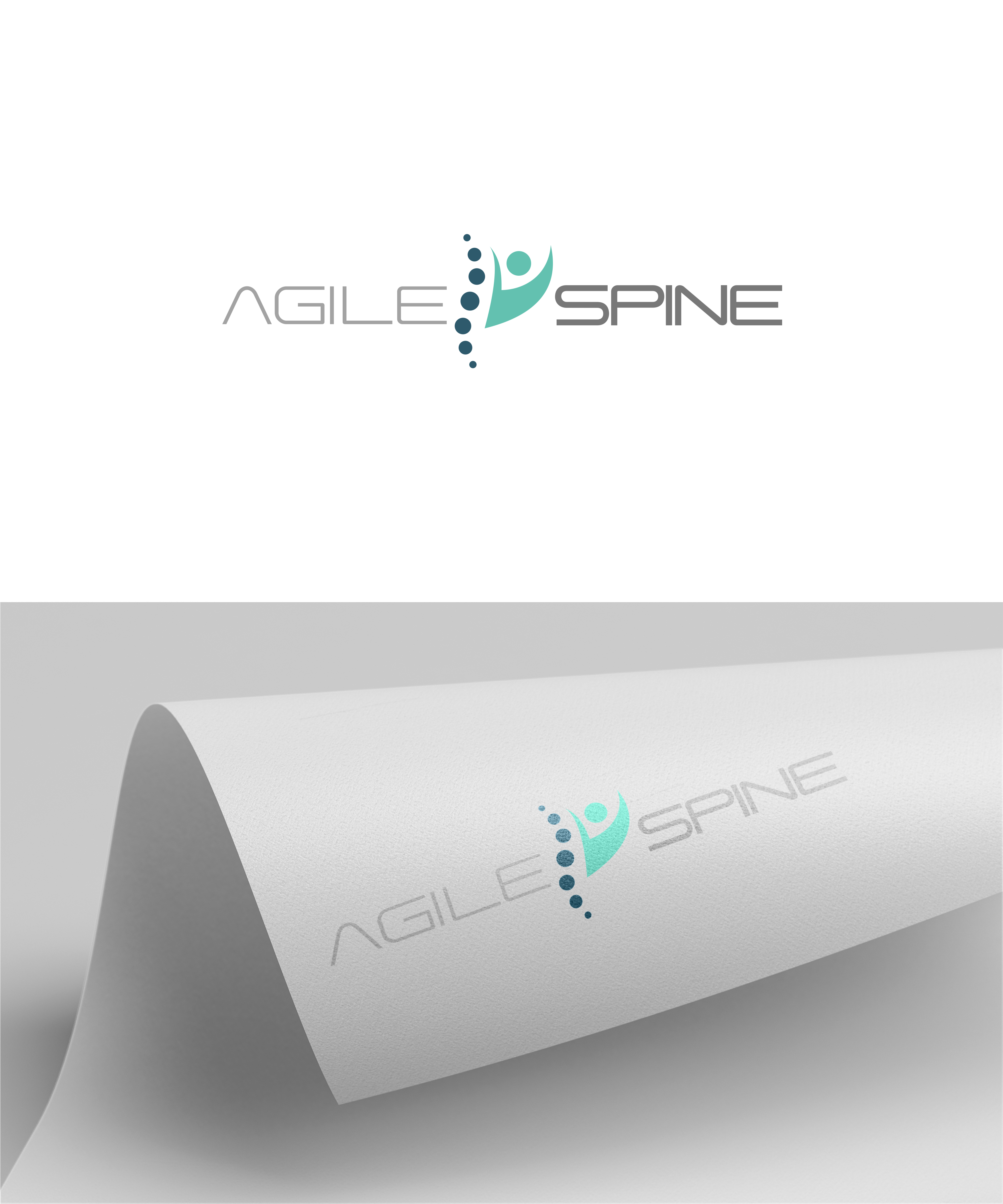 Logo Design by Jose Loaiza for Agile Spine | Design #27460949