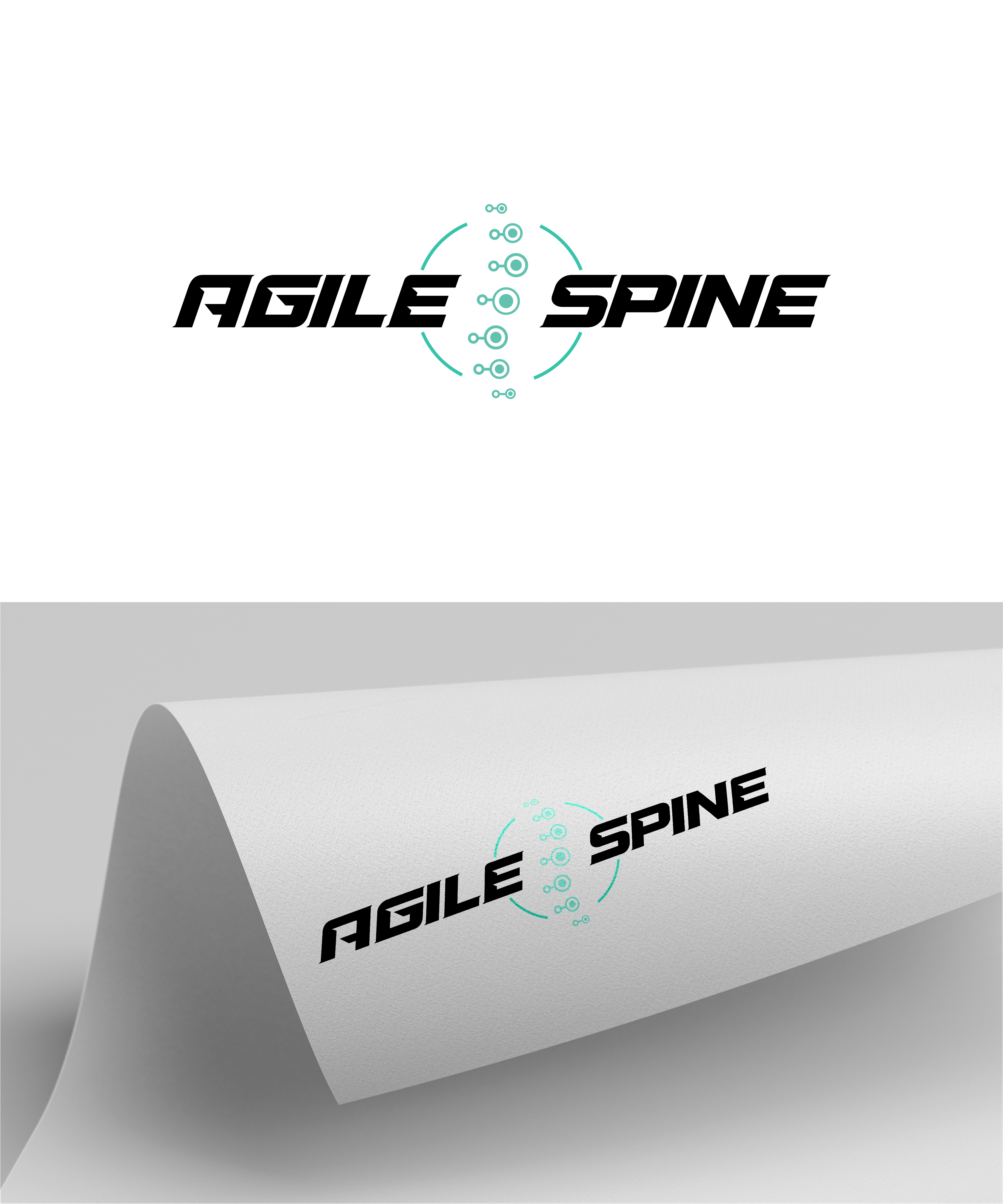 Logo Design by Jose Loaiza for Agile Spine | Design #27460986