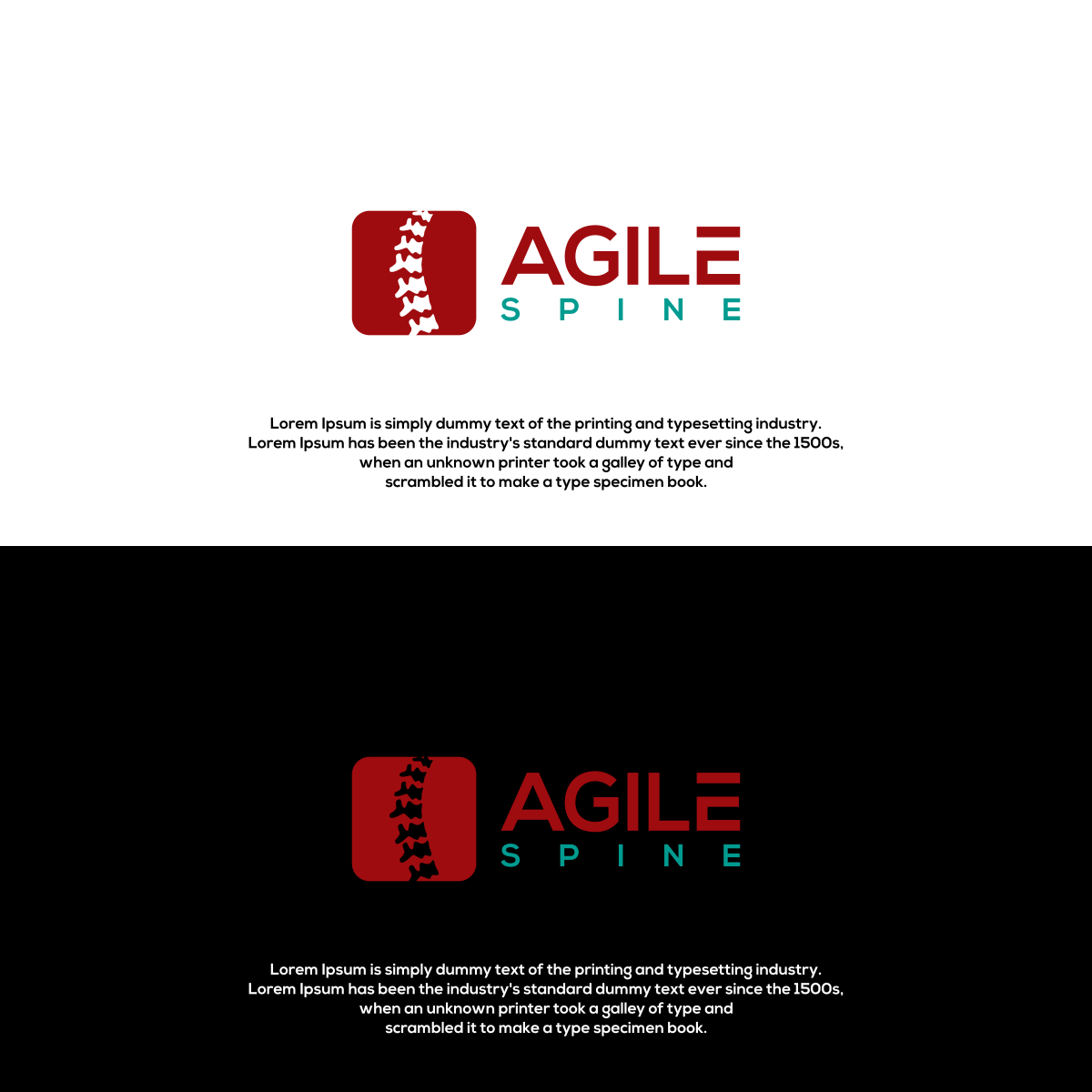Logo Design by driptip for Agile Spine | Design #27457432