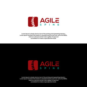 Logo Design by driptip for Agile Spine | Design: #27457432