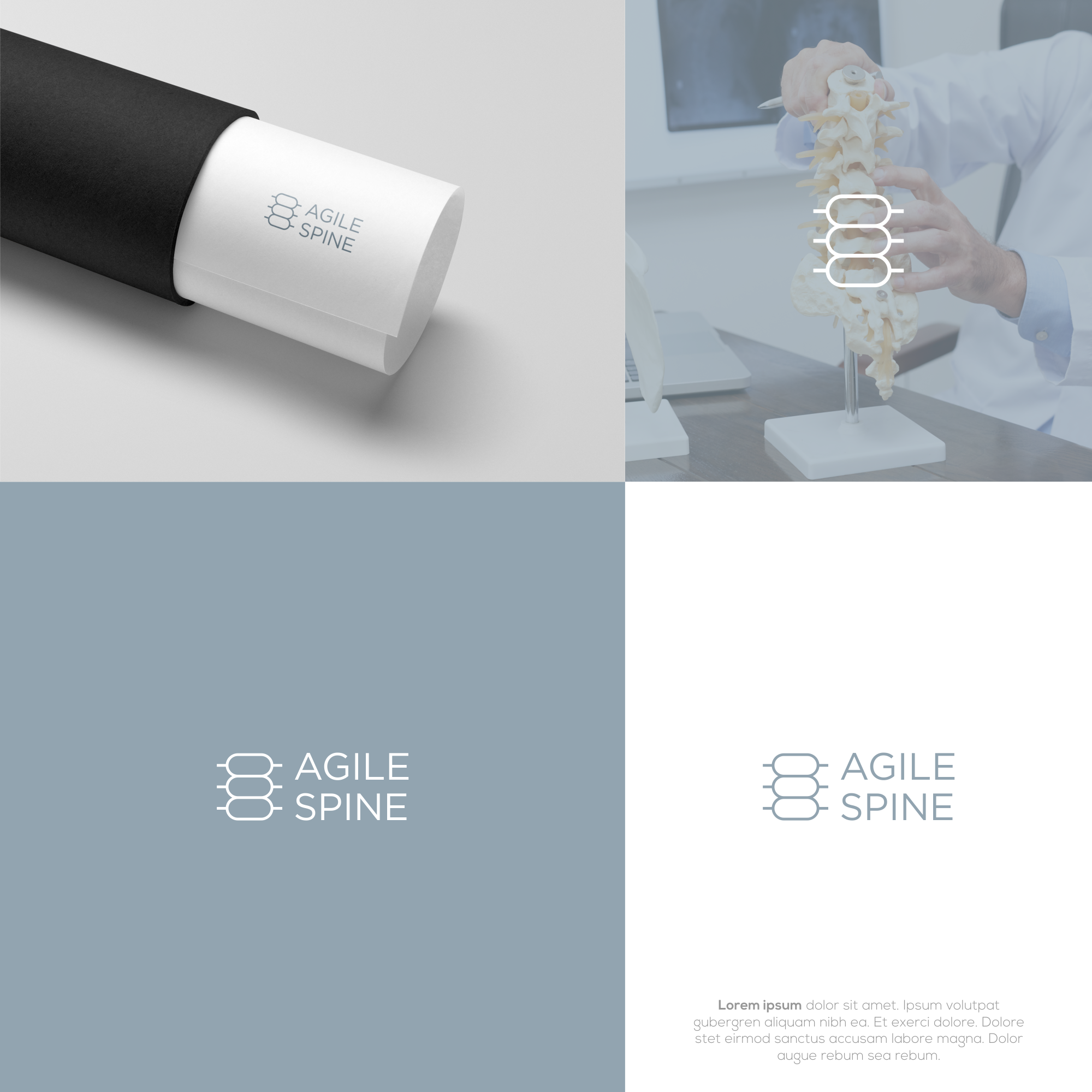 Diseño de Logo por jinbai para Agile Spine | Diseño #27448870