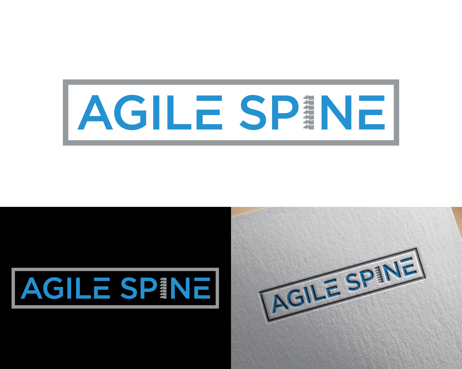 Logo Design by Box Graphic for Agile Spine | Design #27361983