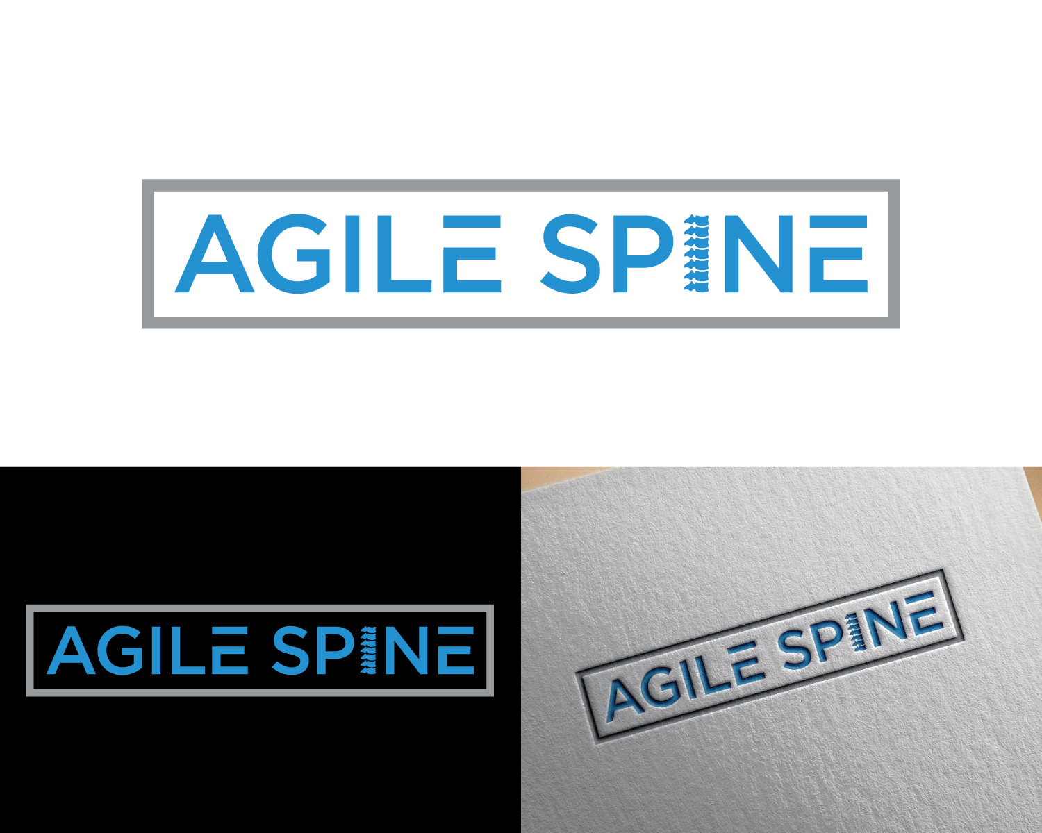 Logo Design by Box Graphic for Agile Spine | Design #27361984