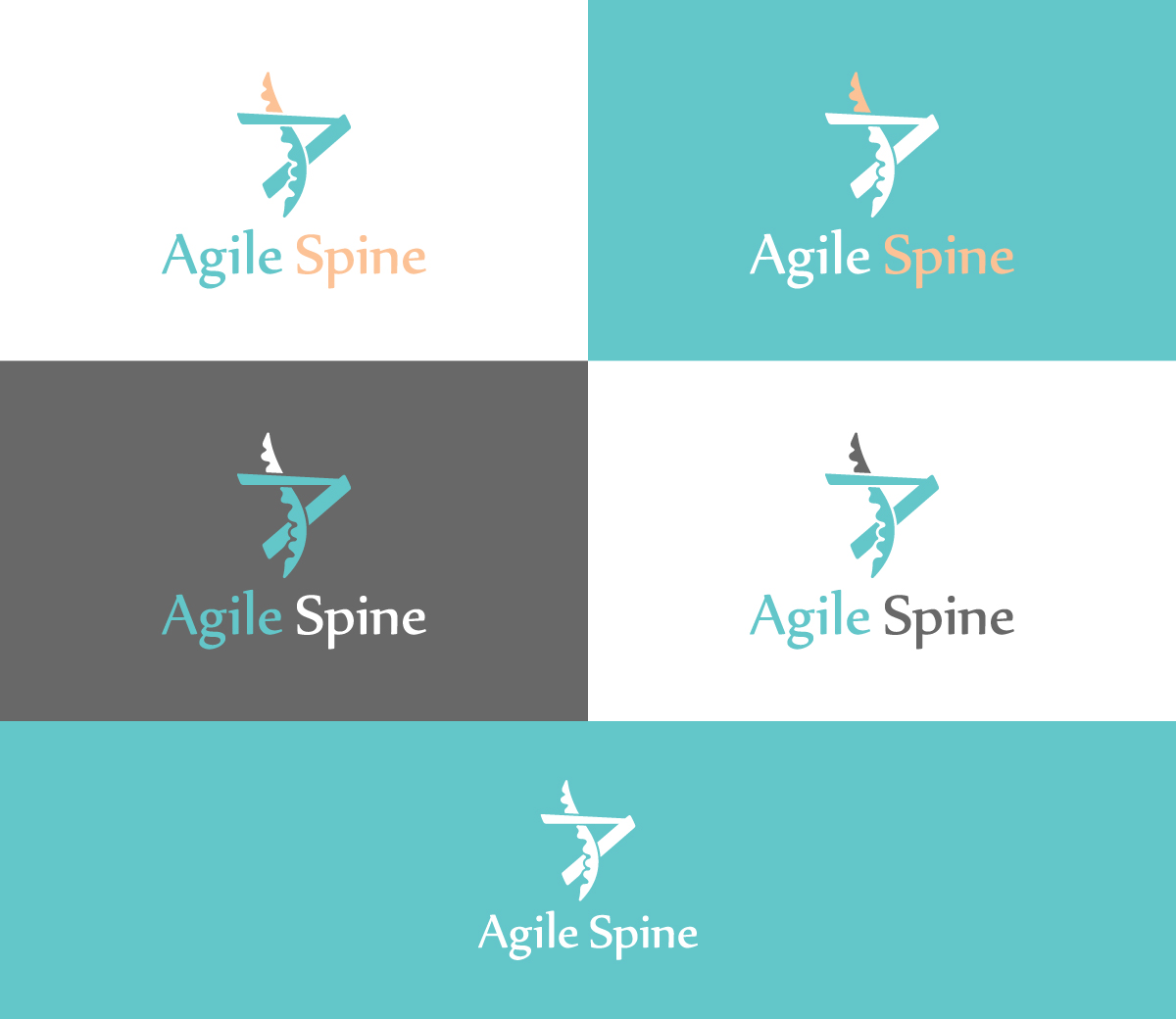 Logo Design by AFD for Agile Spine | Design #27447220