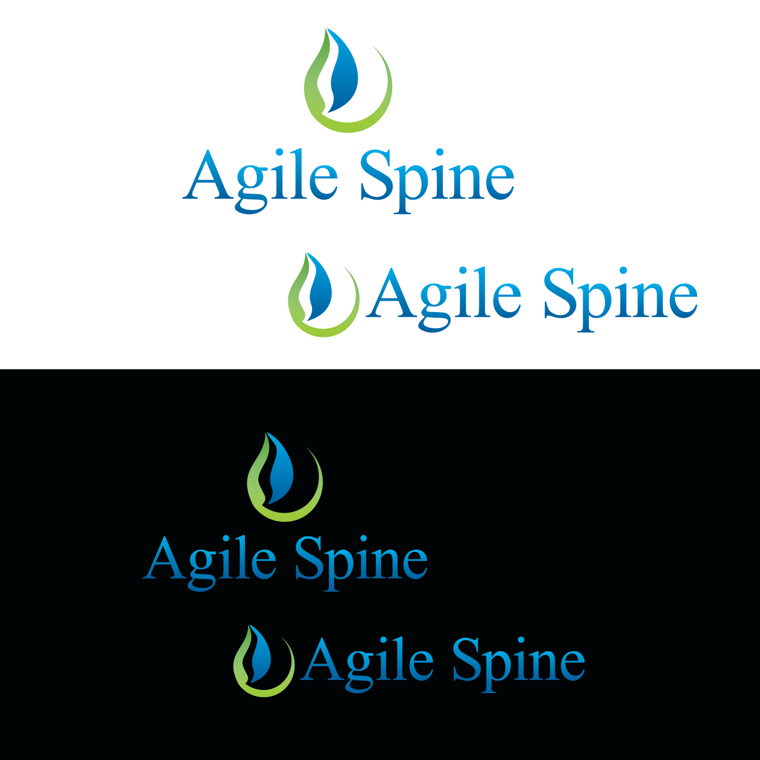 Logo Design by emptyboxgraphics for Agile Spine | Design #27375931