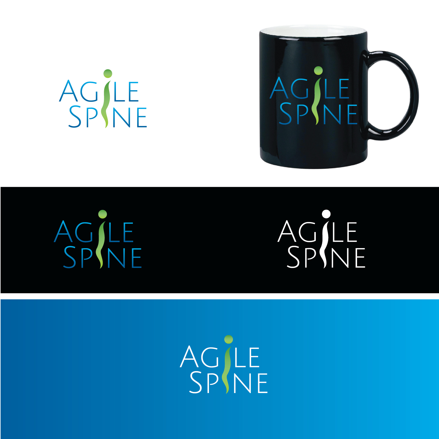 Logo Design by emptyboxgraphics for Agile Spine | Design #27446737