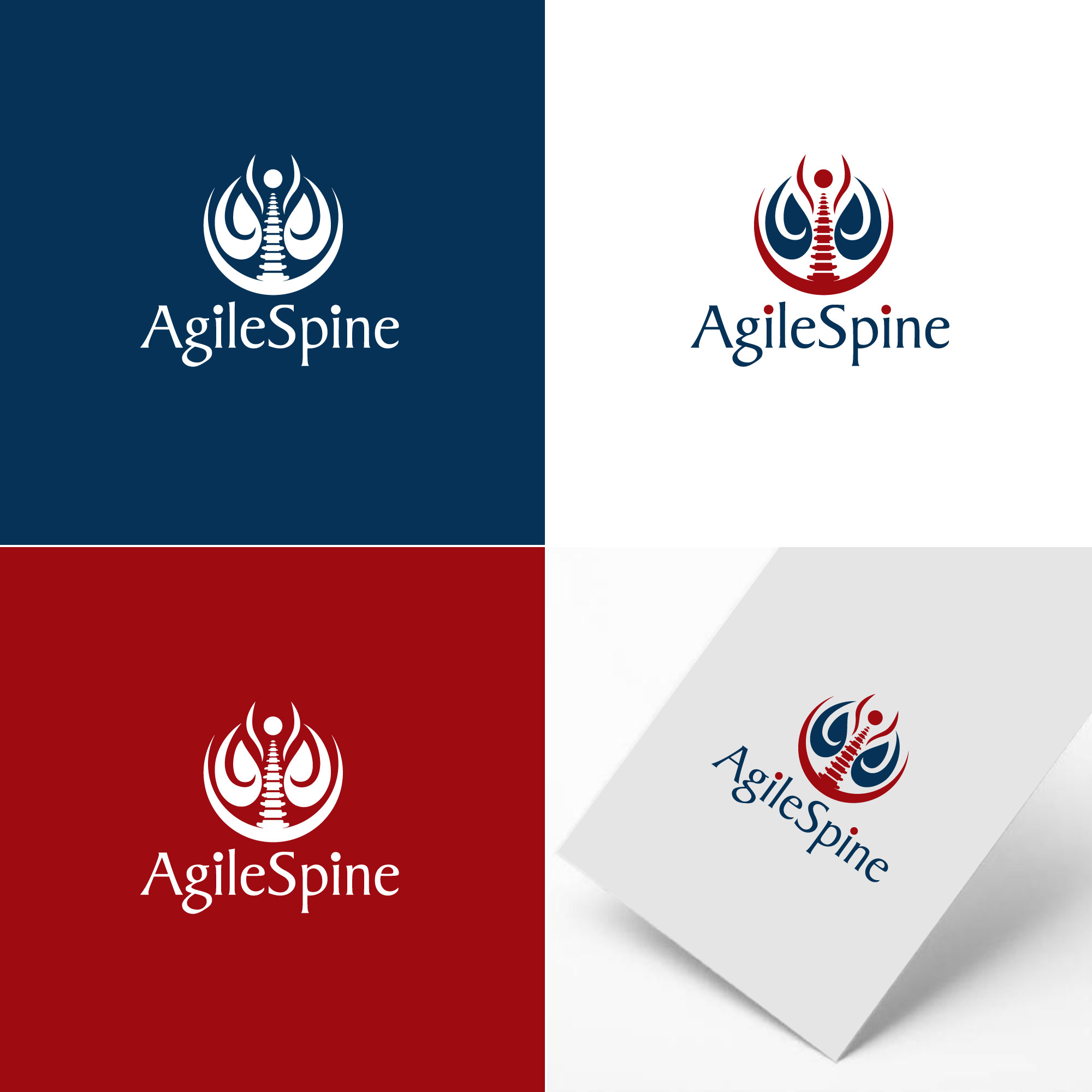 Logo Design by designgreen for Agile Spine | Design #27452588