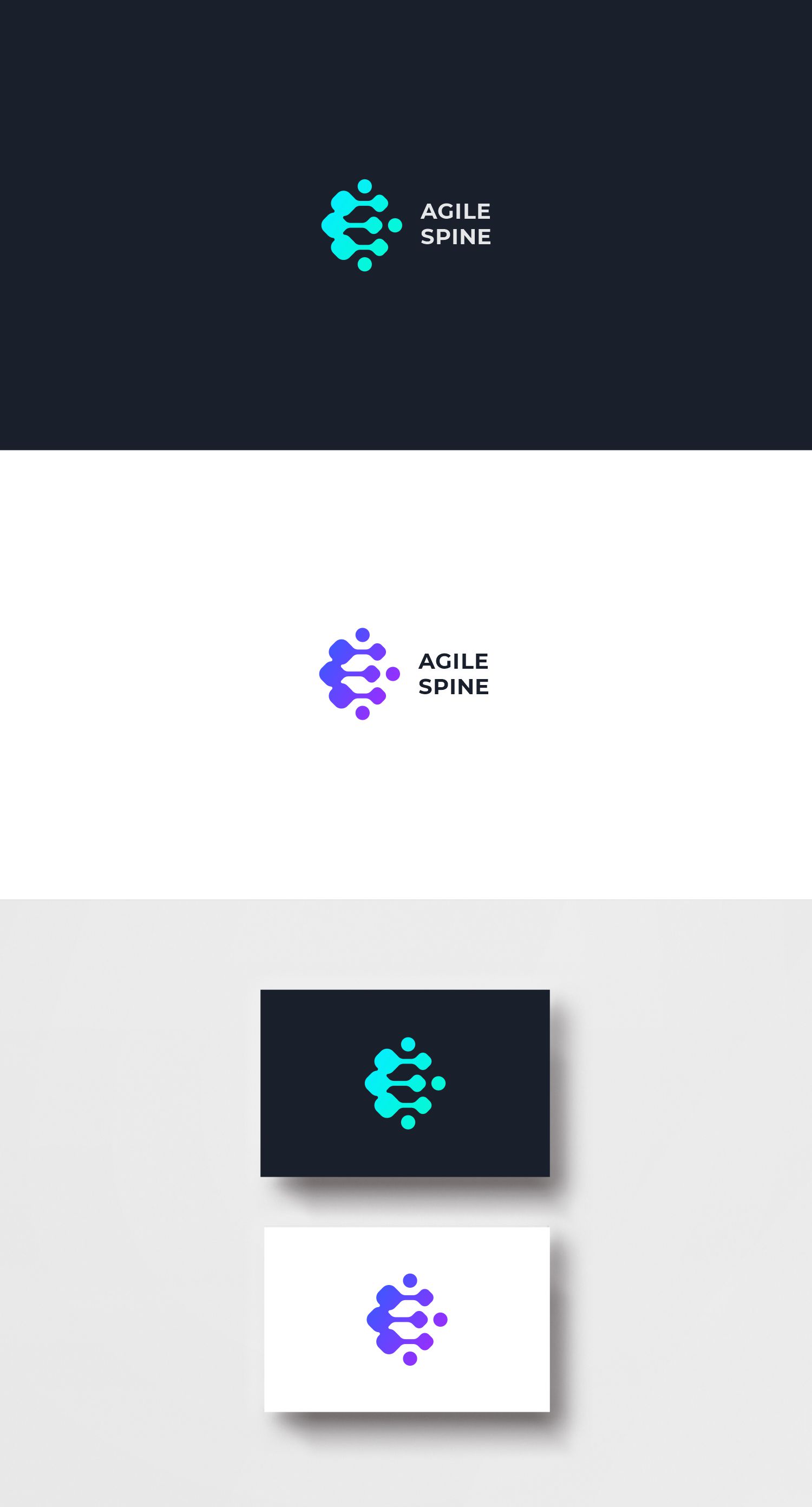 Logo Design by Omee for Agile Spine | Design #27451529