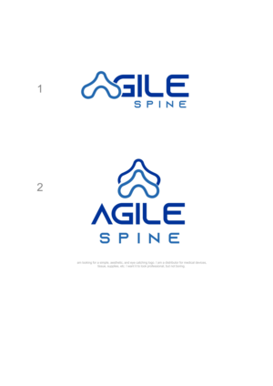 Logo Design by alok bhopatkar for Agile Spine | Design: #27446857