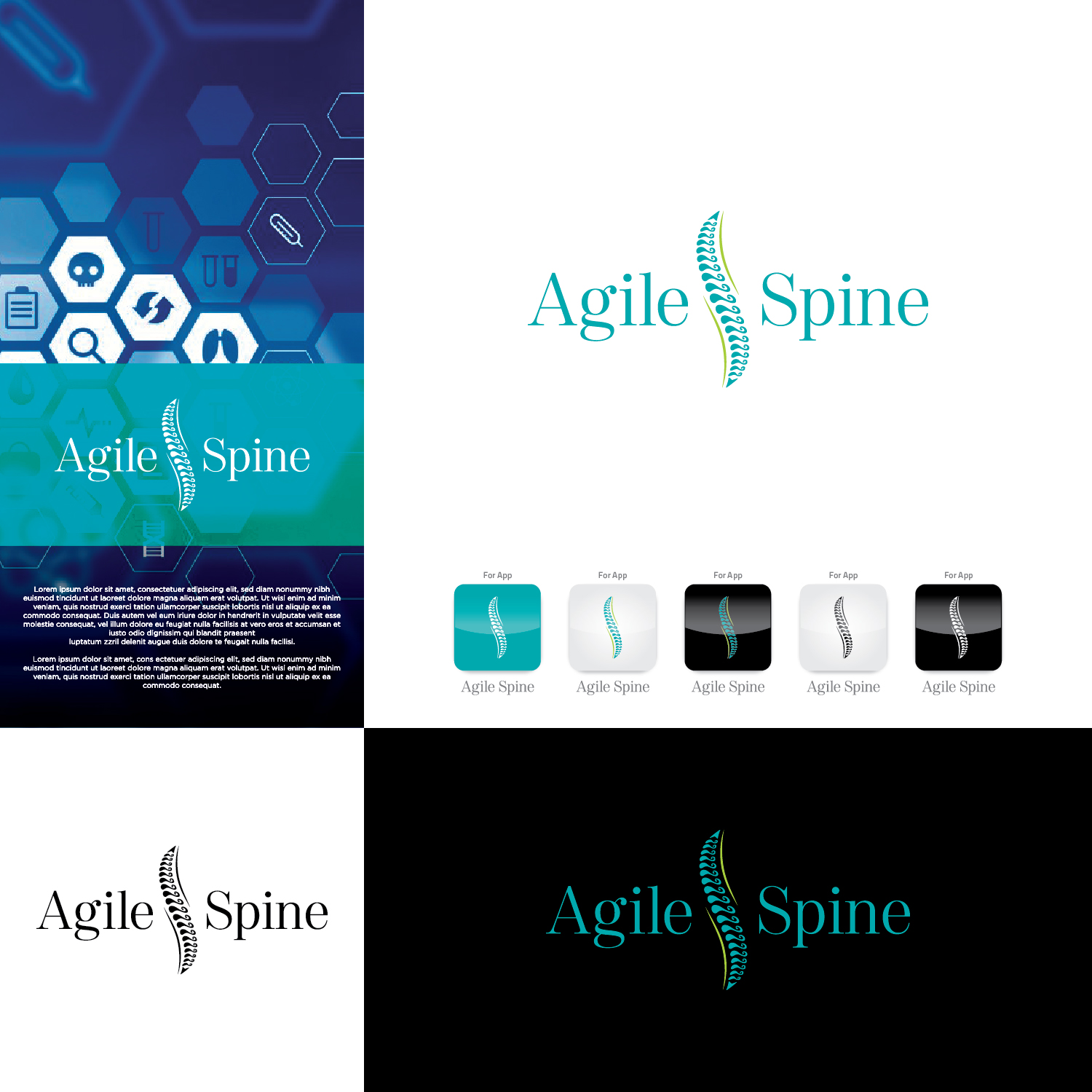 Logo Design by CS_Creatives for Agile Spine | Design #27373978