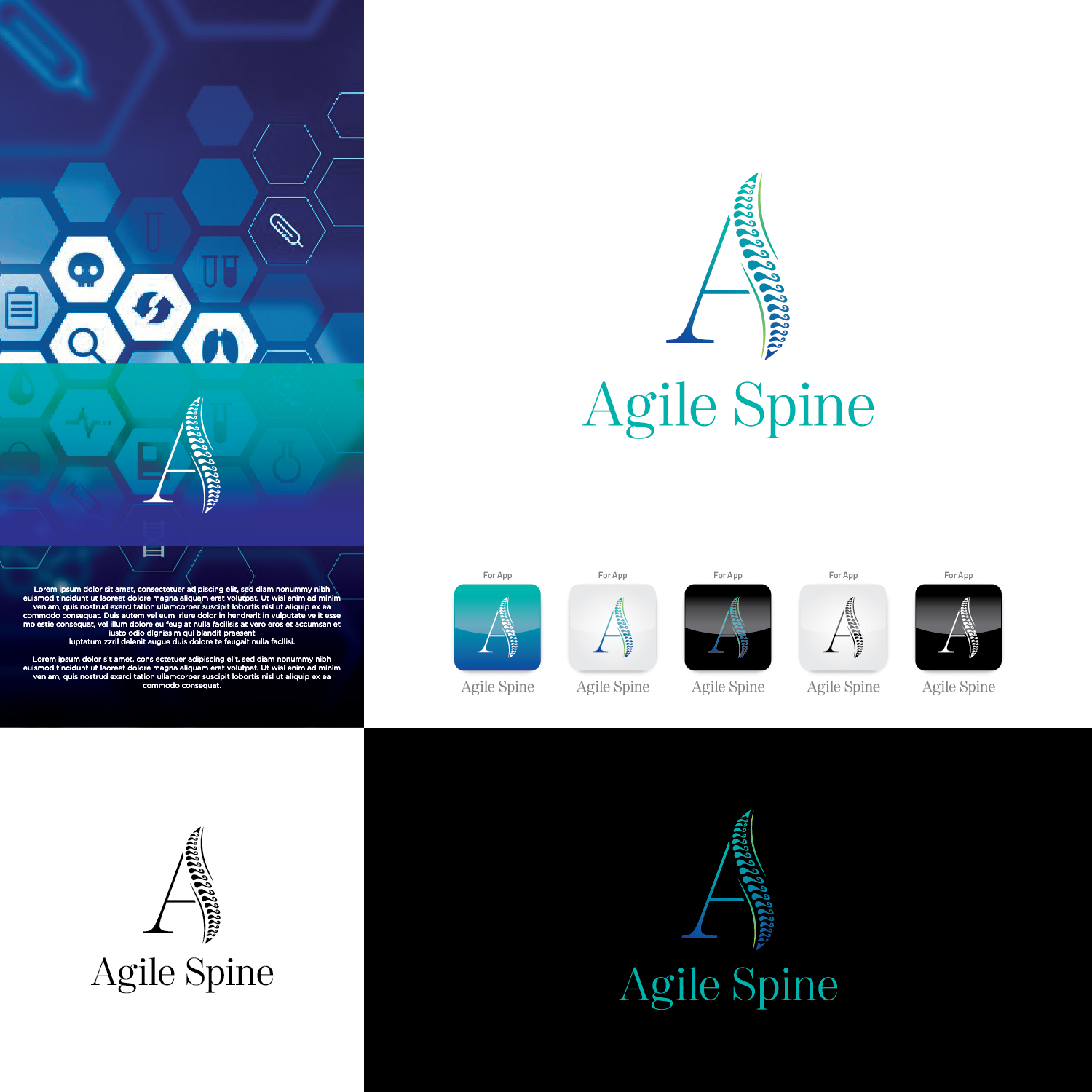 Logo Design by CS_Creatives for Agile Spine | Design #27373985