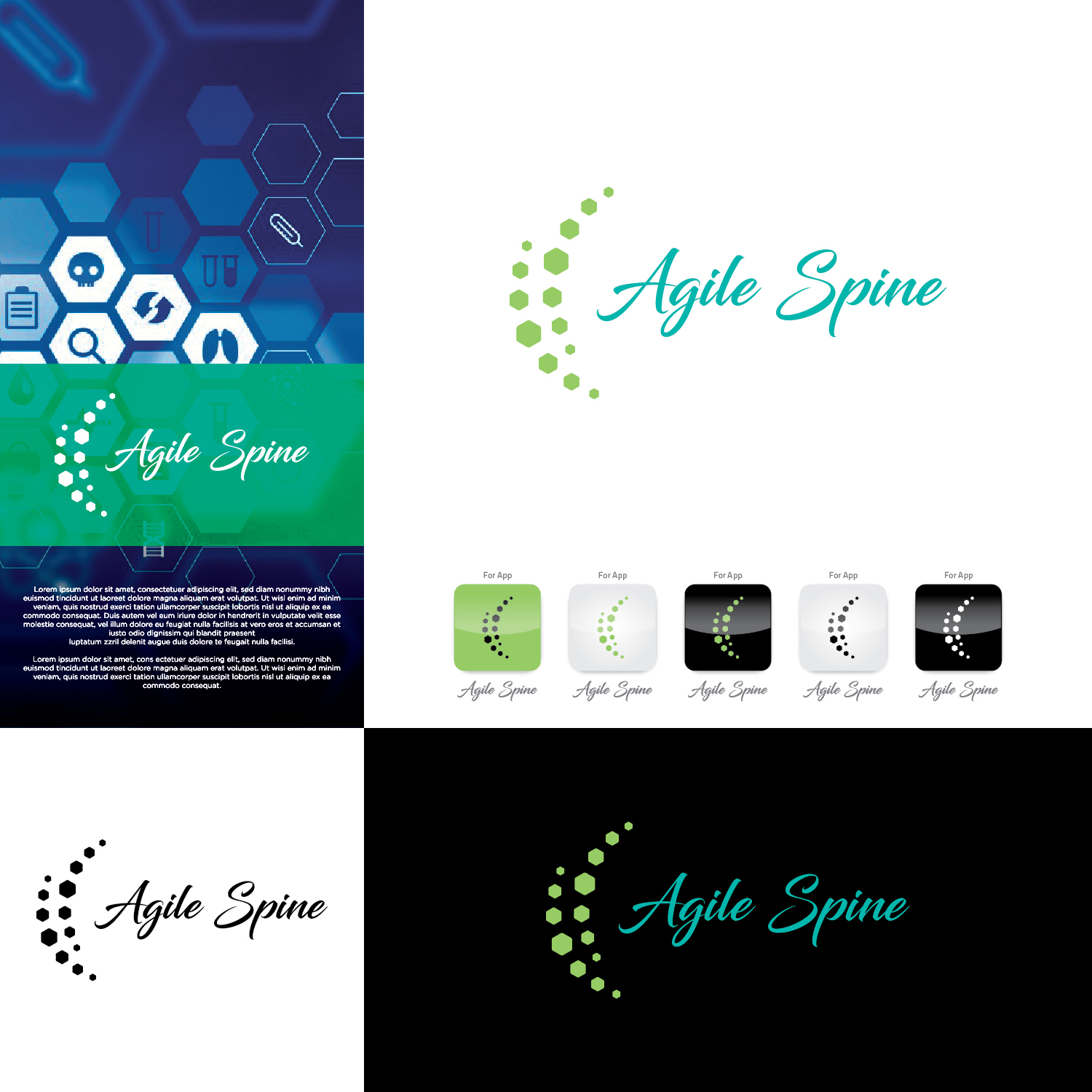 Logo Design by CS_Creatives for Agile Spine | Design #27392974