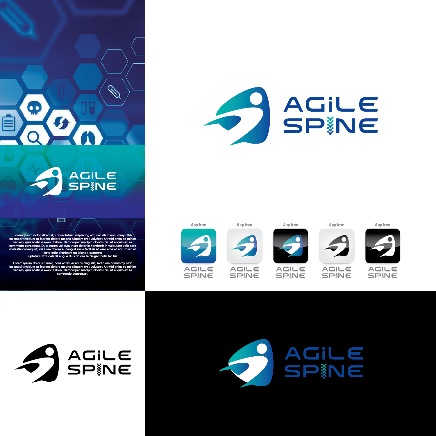 Logo Design by CS_Creatives for Agile Spine | Design #27453175