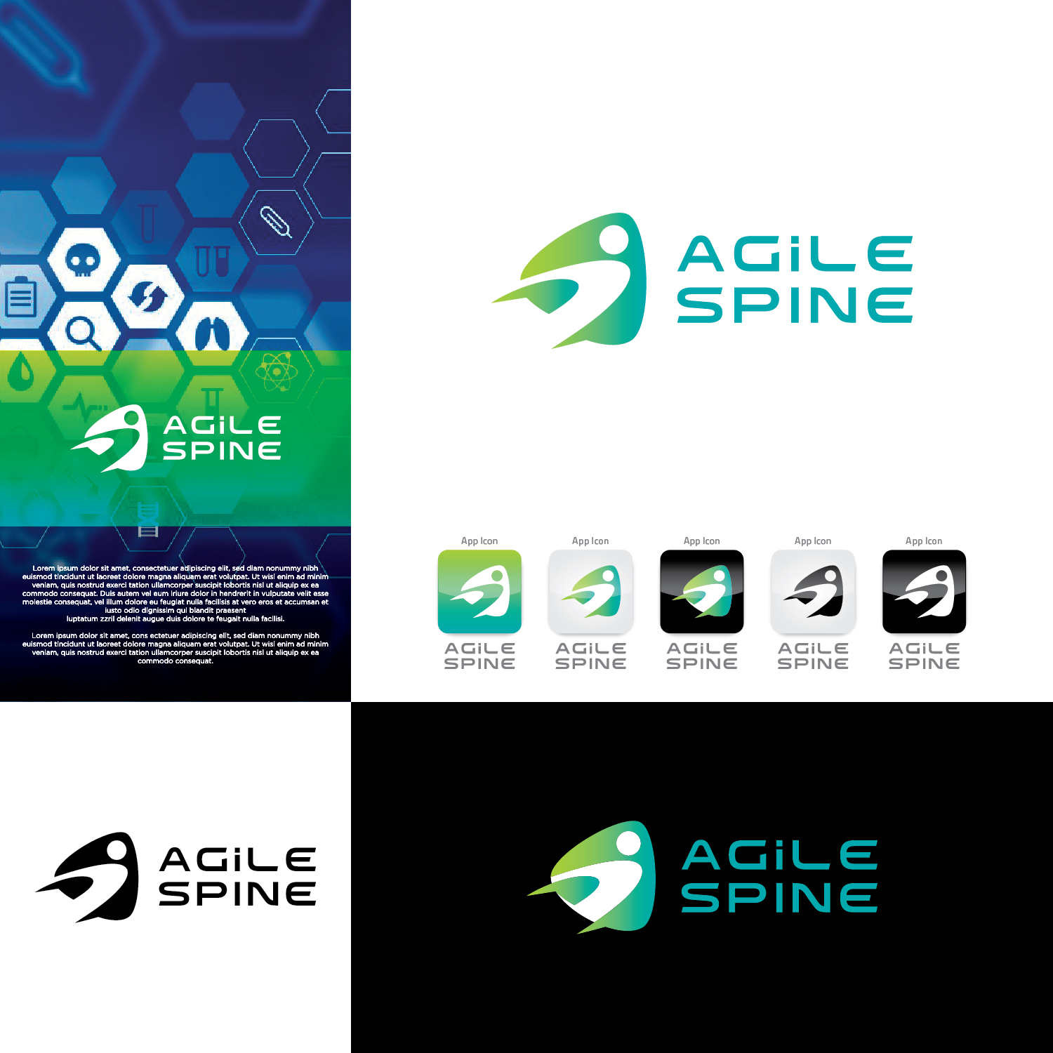Logo Design by CS_Creatives for Agile Spine | Design #27453182