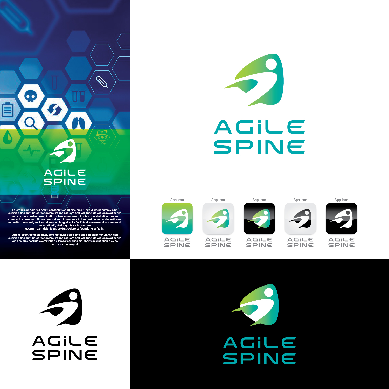 Logo Design by CS_Creatives for Agile Spine | Design #27453184