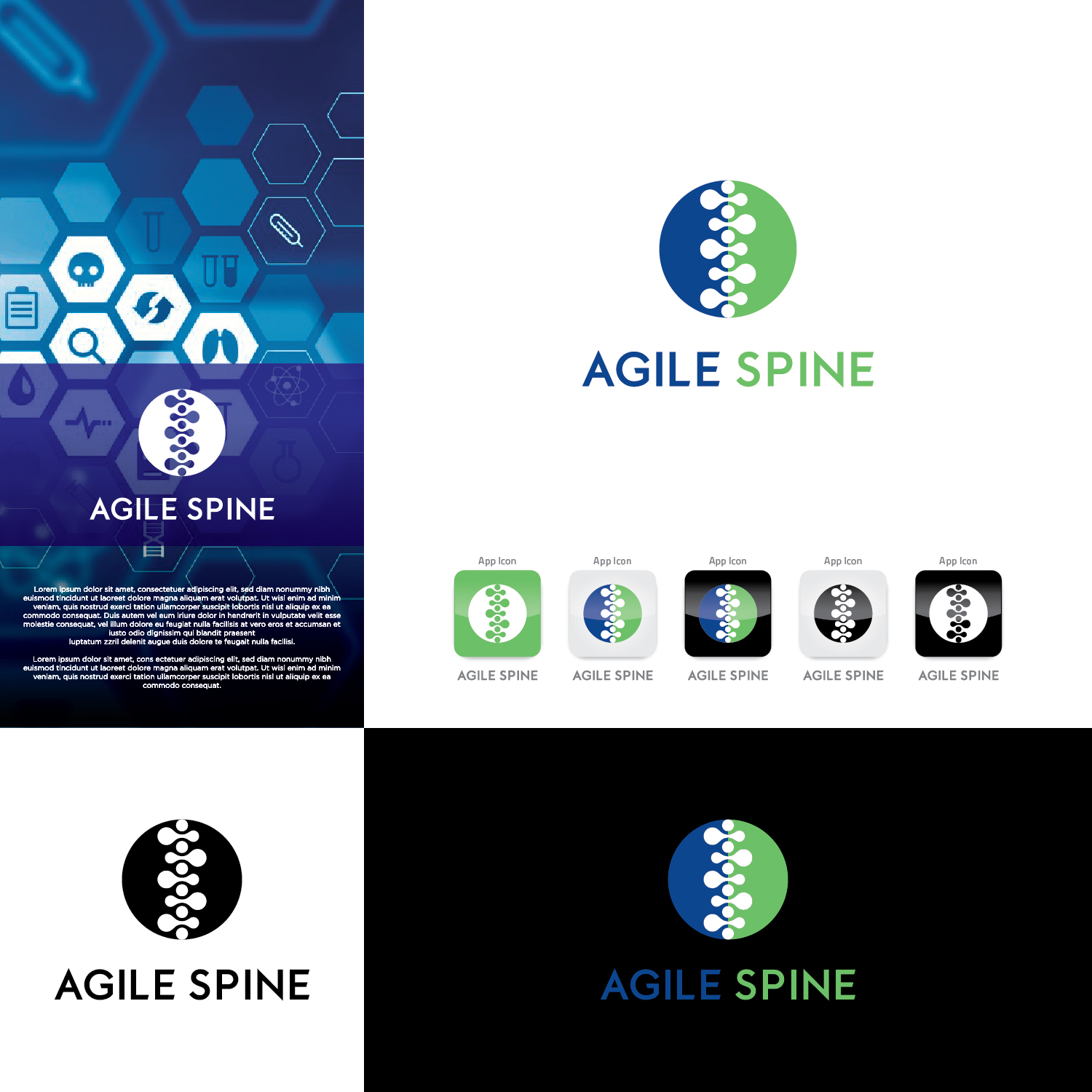 Diseño de Logo por CS_Creatives para Agile Spine | Diseño #27465197