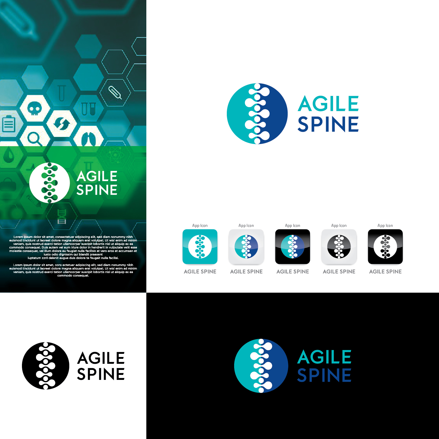 Diseño de Logo por CS_Creatives para Agile Spine | Diseño #27465198