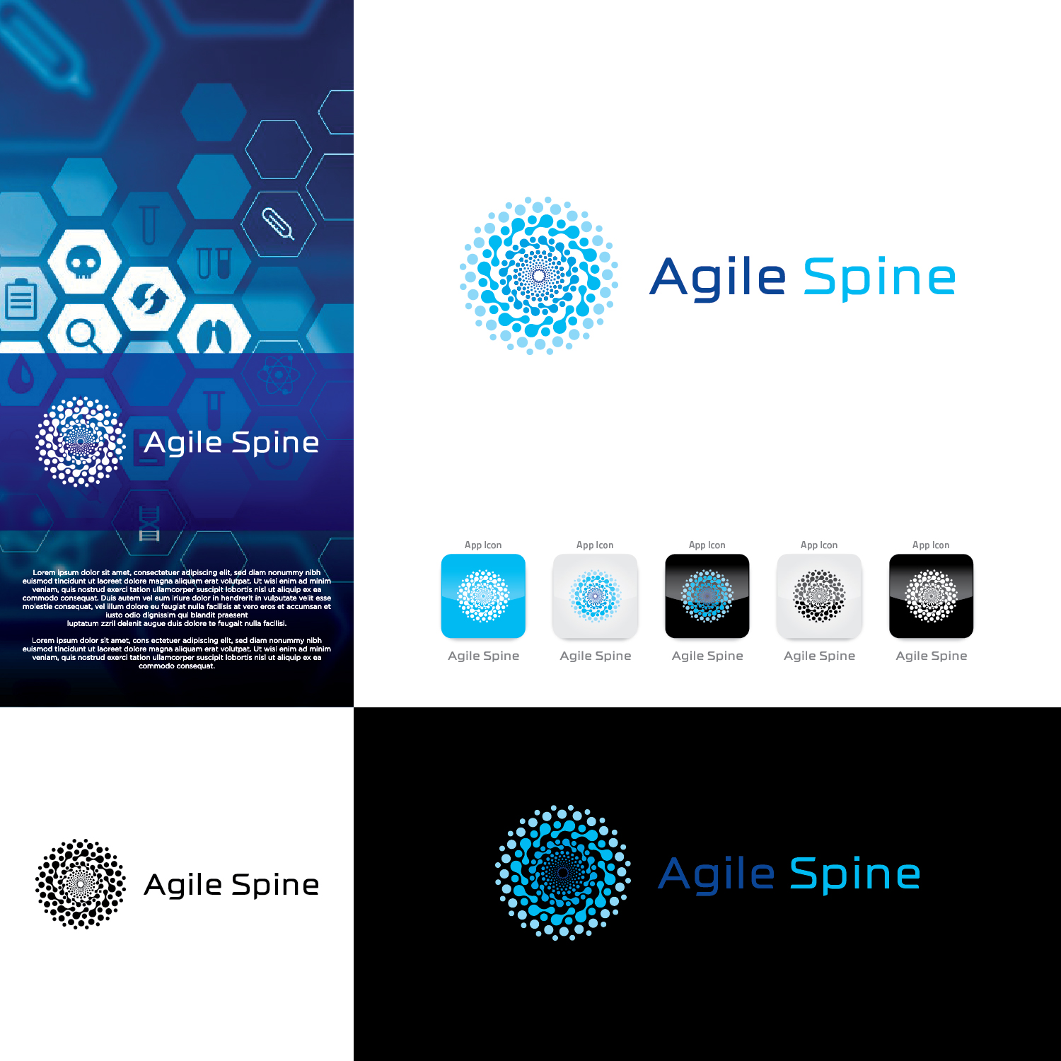 Diseño de Logo por CS_Creatives para Agile Spine | Diseño #27473397
