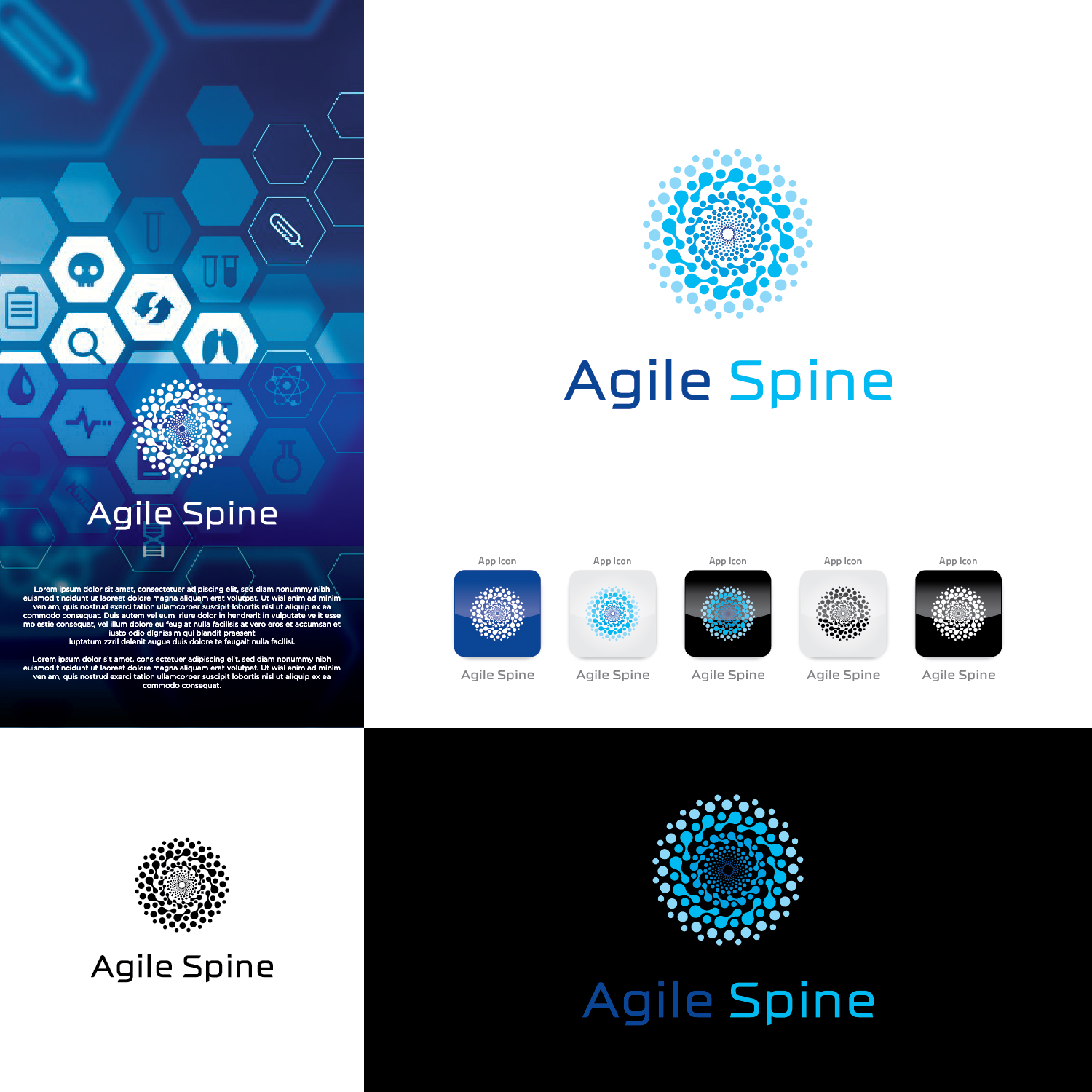 Diseño de Logo por CS_Creatives para Agile Spine | Diseño #27473398