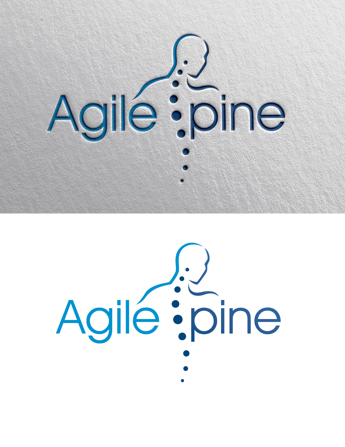 Logo Design by blue eye for Agile Spine | Design #27358041