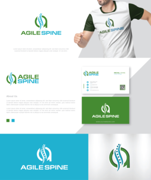 Logo Design by GraphicTec for Agile Spine | Design: #27454281