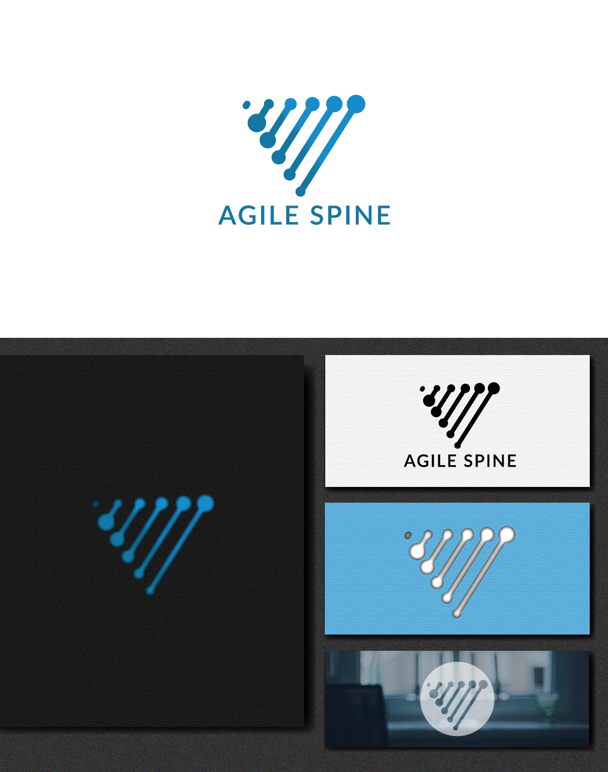 Logo Design by SunuAji_DC for Agile Spine | Design #27460622