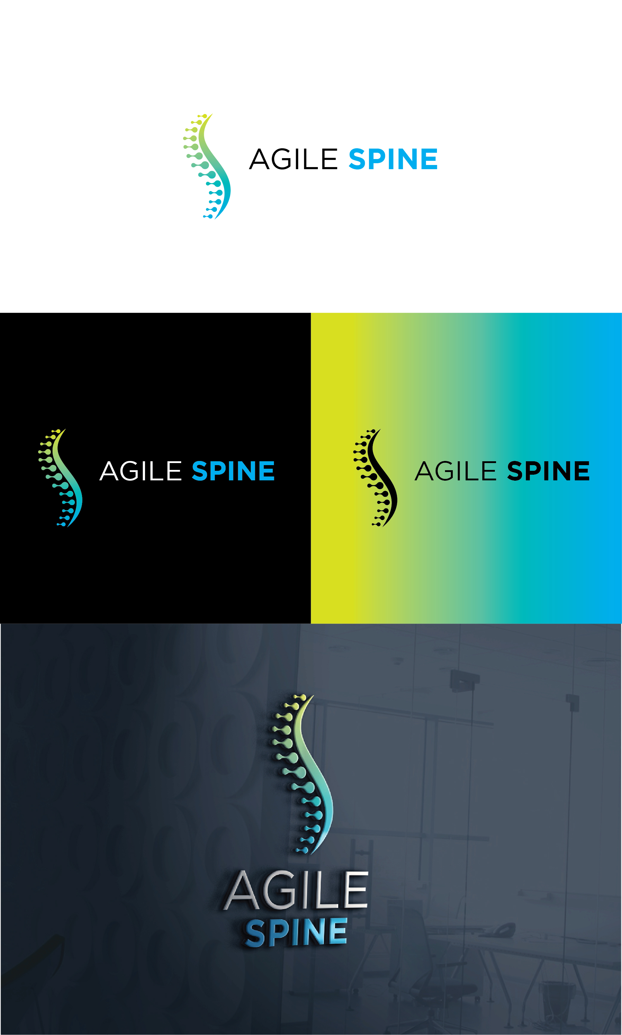 Diseño de Logo por GraphixZones para Agile Spine | Diseño #27375530