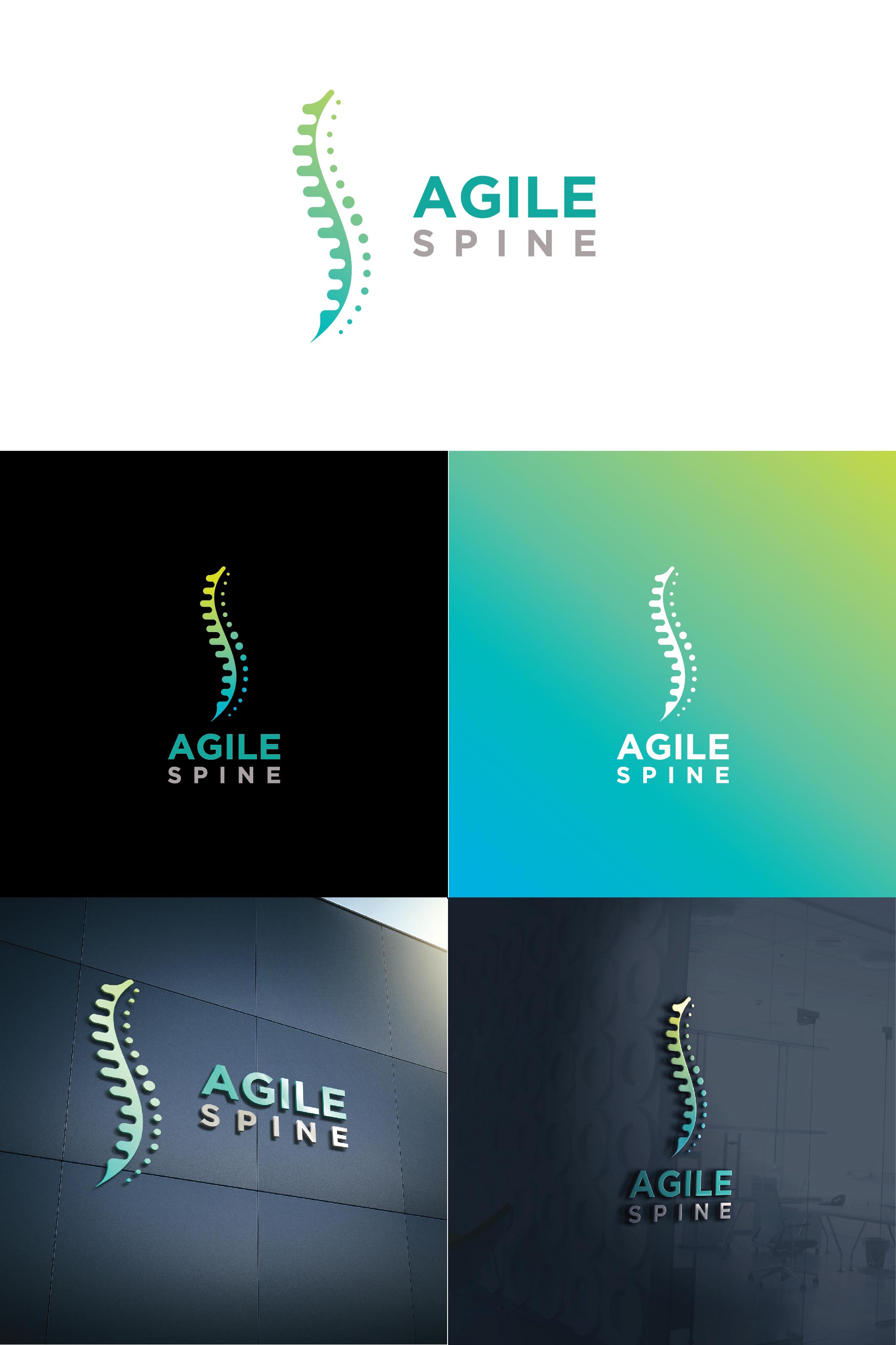 Diseño de Logo por GraphixZones para Agile Spine | Diseño #27376036
