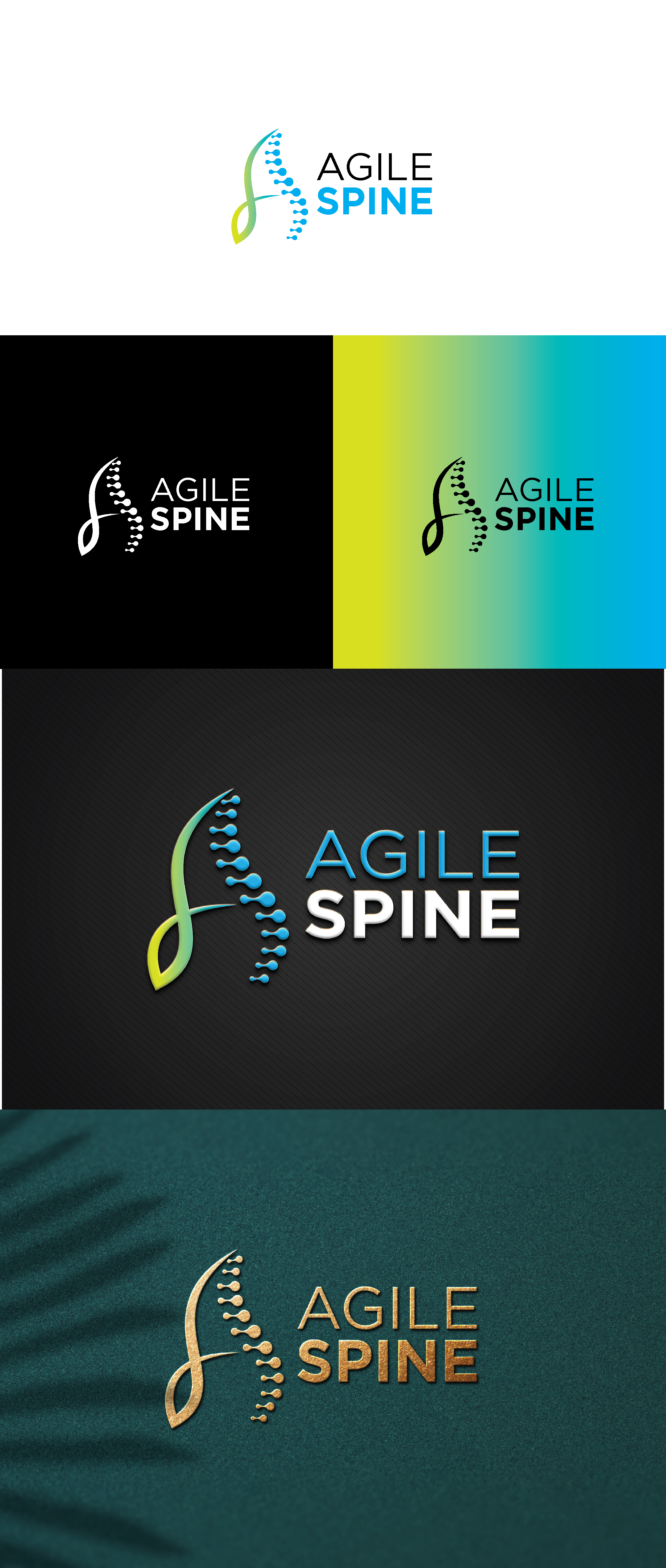 Diseño de Logo por GraphixZones para Agile Spine | Diseño #27382594