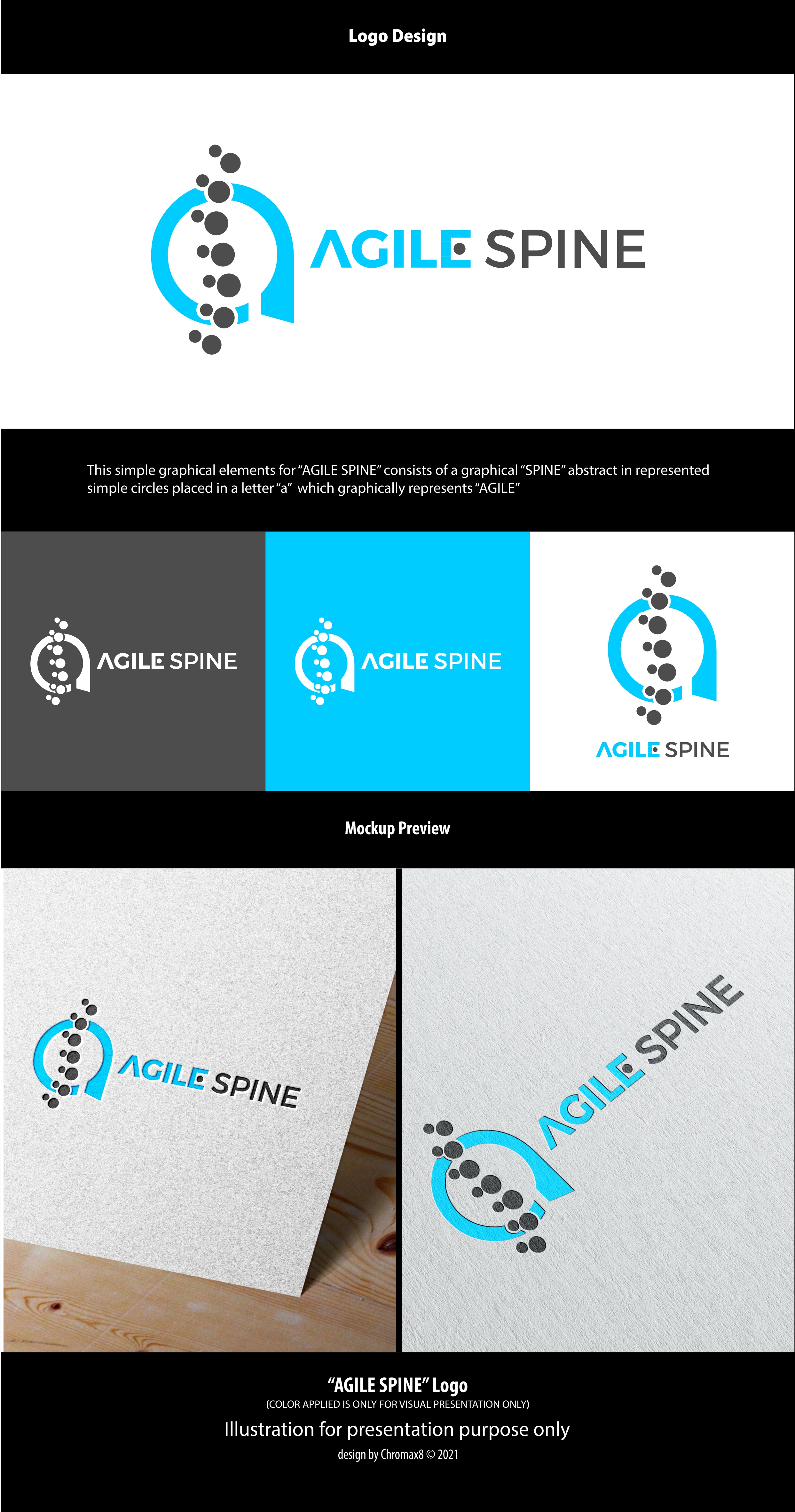 Diseño de Logo por Chromax8 para Agile Spine | Diseño #27465405