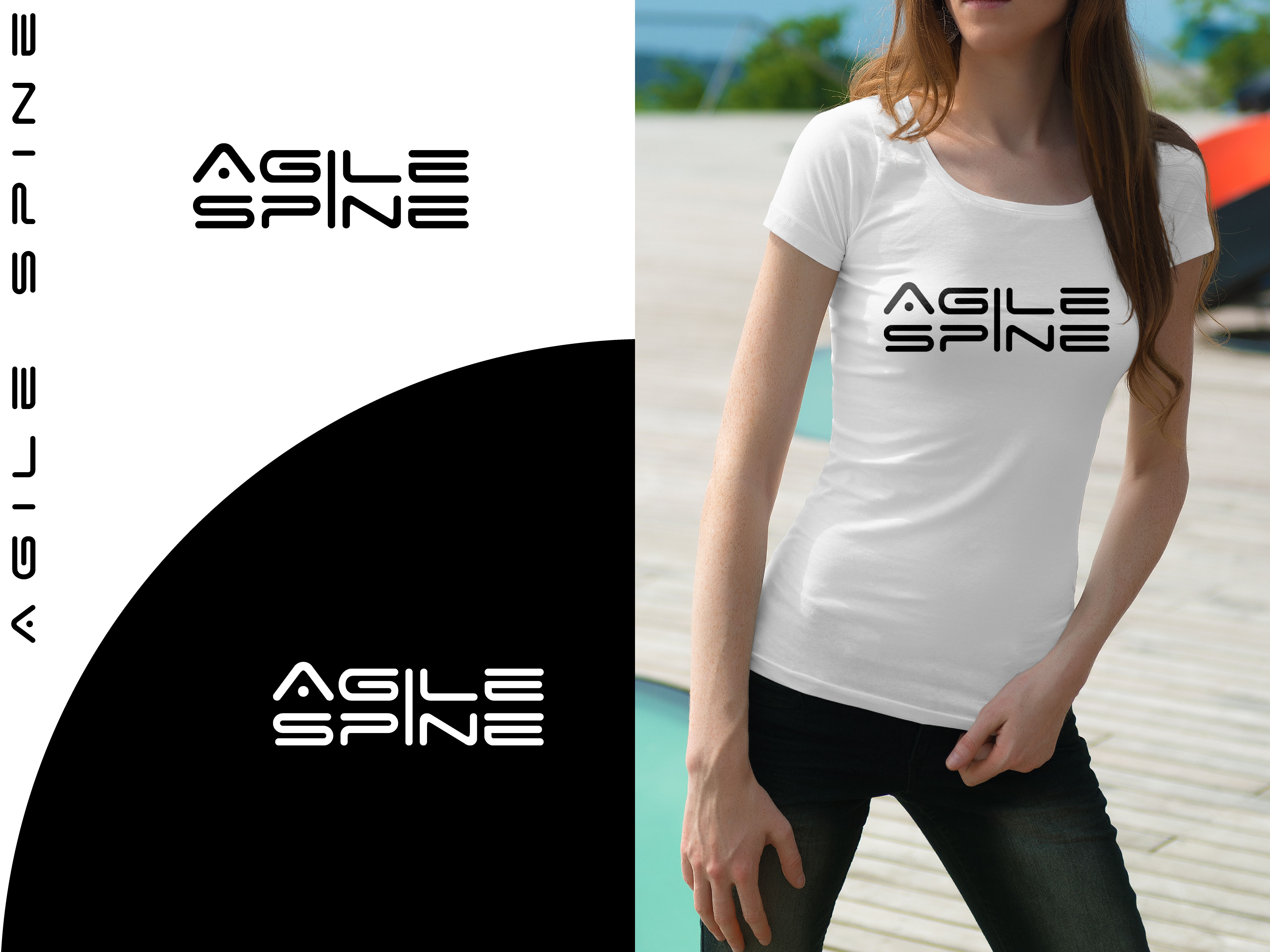 Logo Design by Hieroglyphics for Agile Spine | Design #27468728