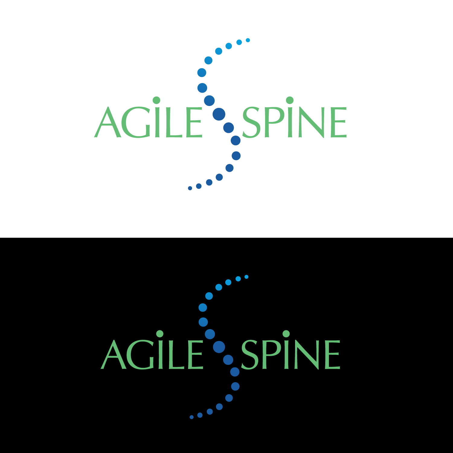Logo Design by GODDREAMCREATION for Agile Spine | Design #27360377