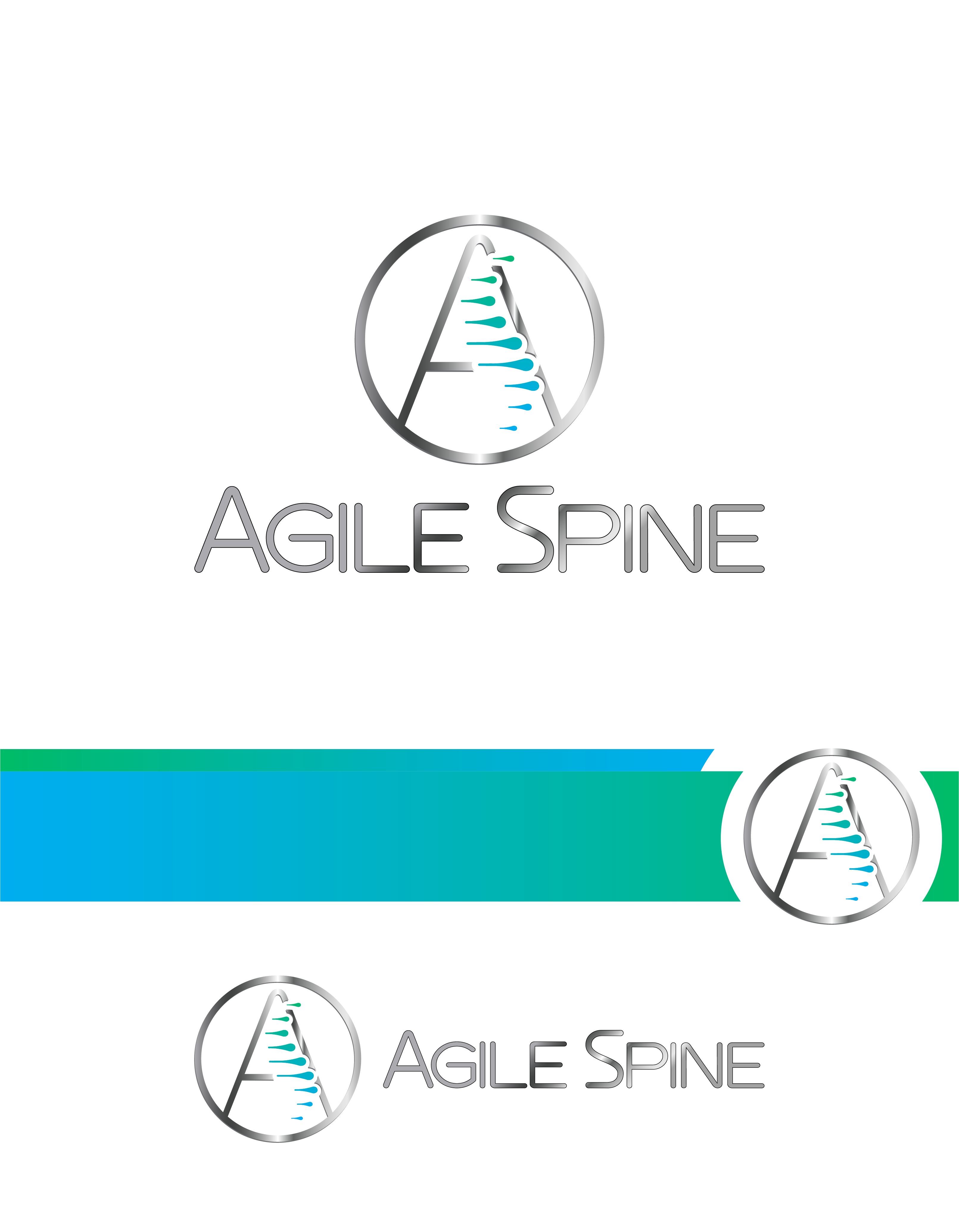 Logo Design by MBM Design for Agile Spine | Design #27377588