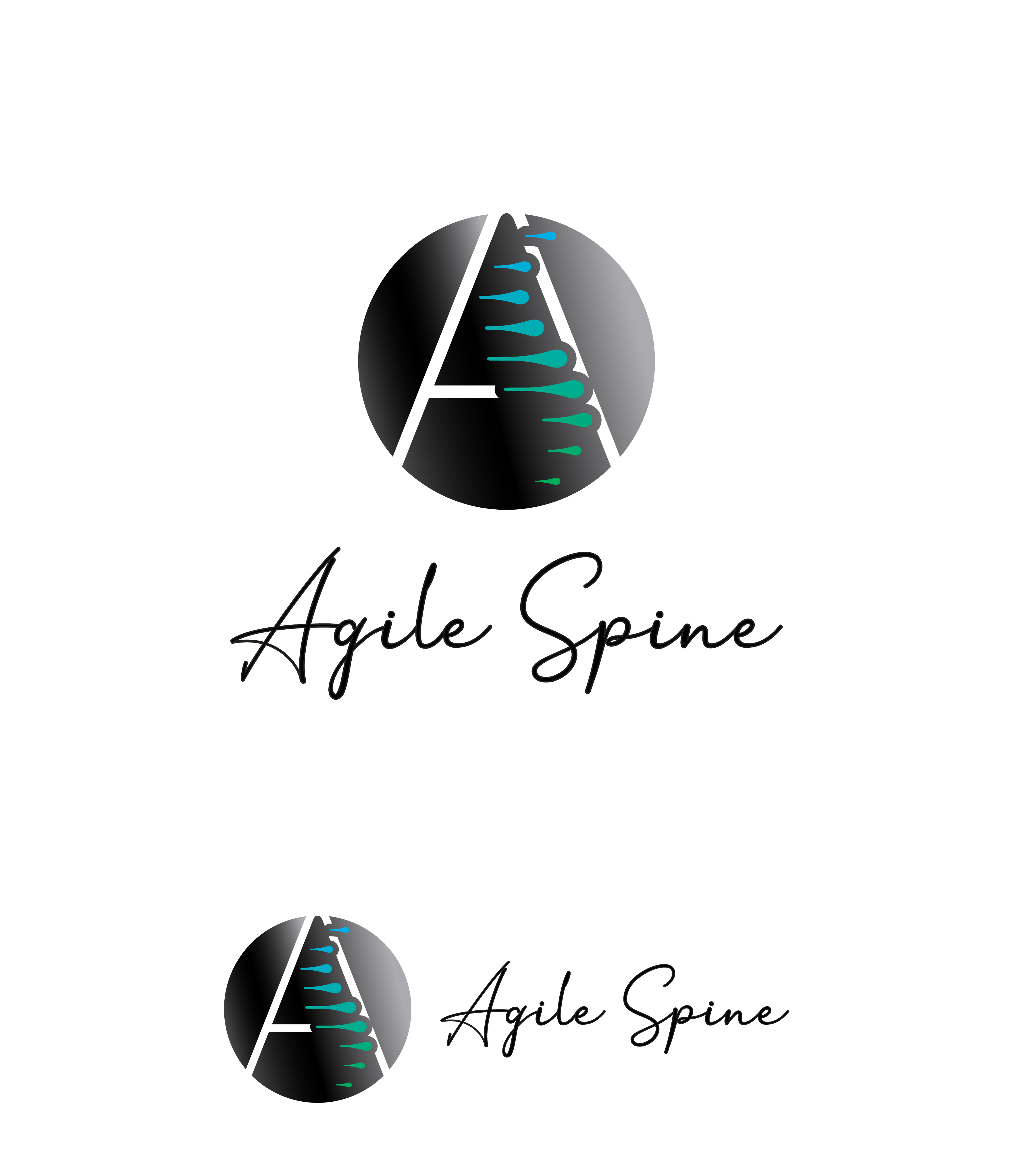 Logo Design by MBM Design for Agile Spine | Design #27377679