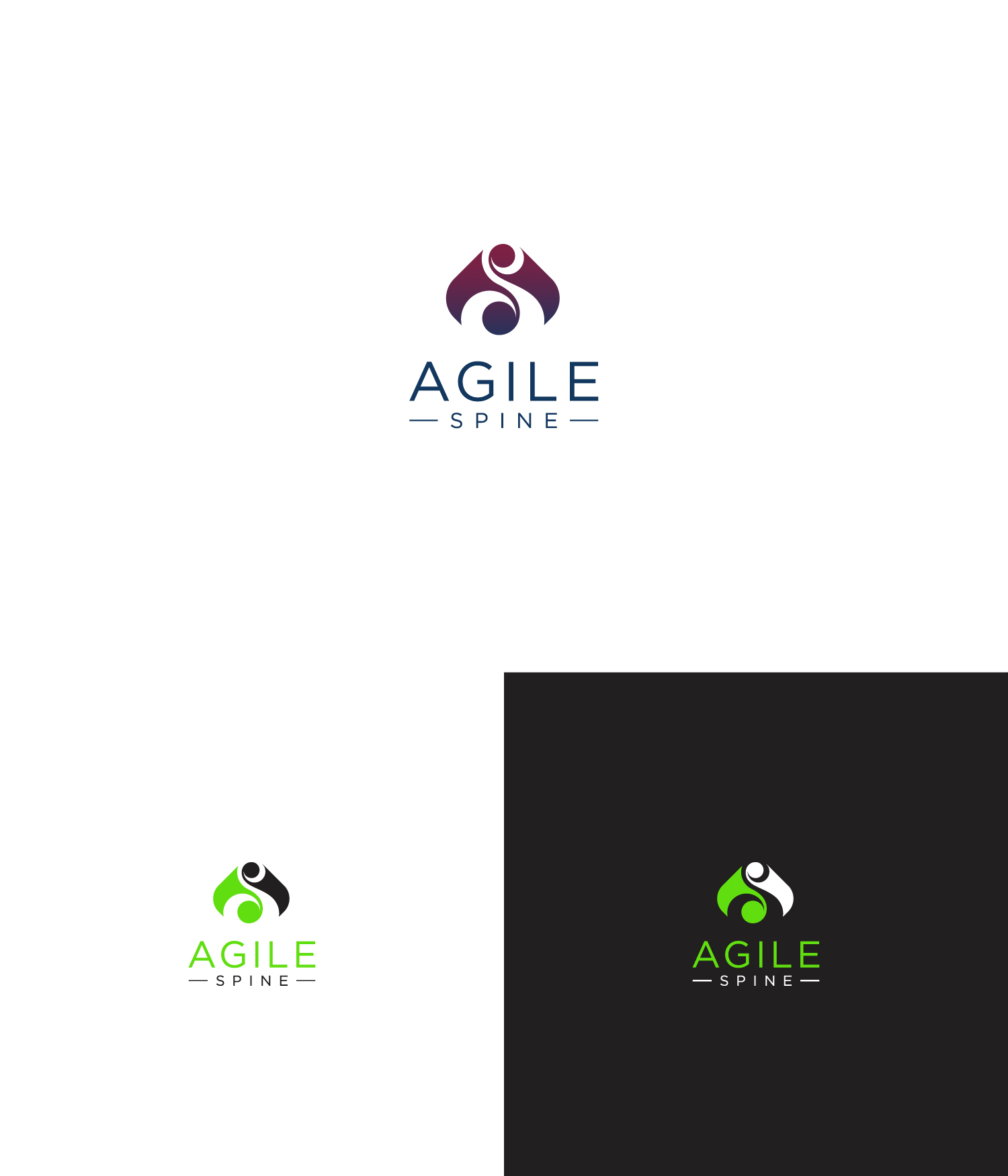 Logo-Design von Art Punk für Agile Spine | Design #27450172