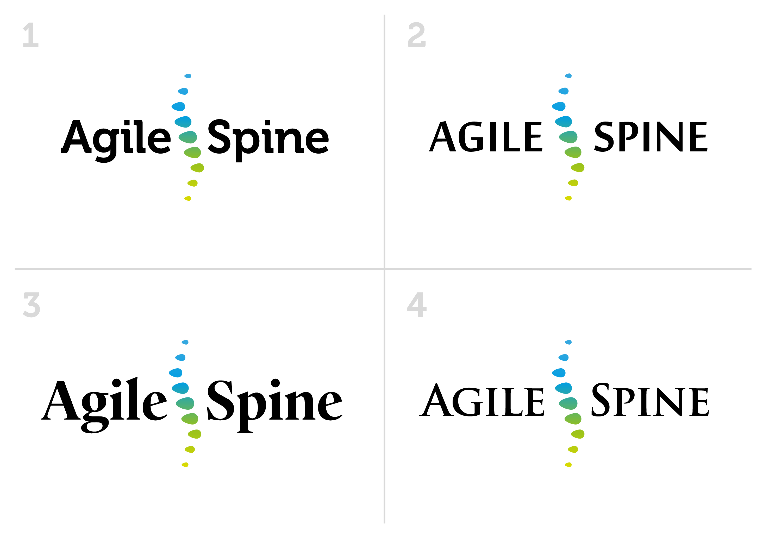 Logo Design by grrssn for Agile Spine | Design #27363781
