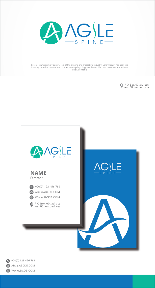 Logo Design by graphicevolution for Agile Spine | Design #27357515