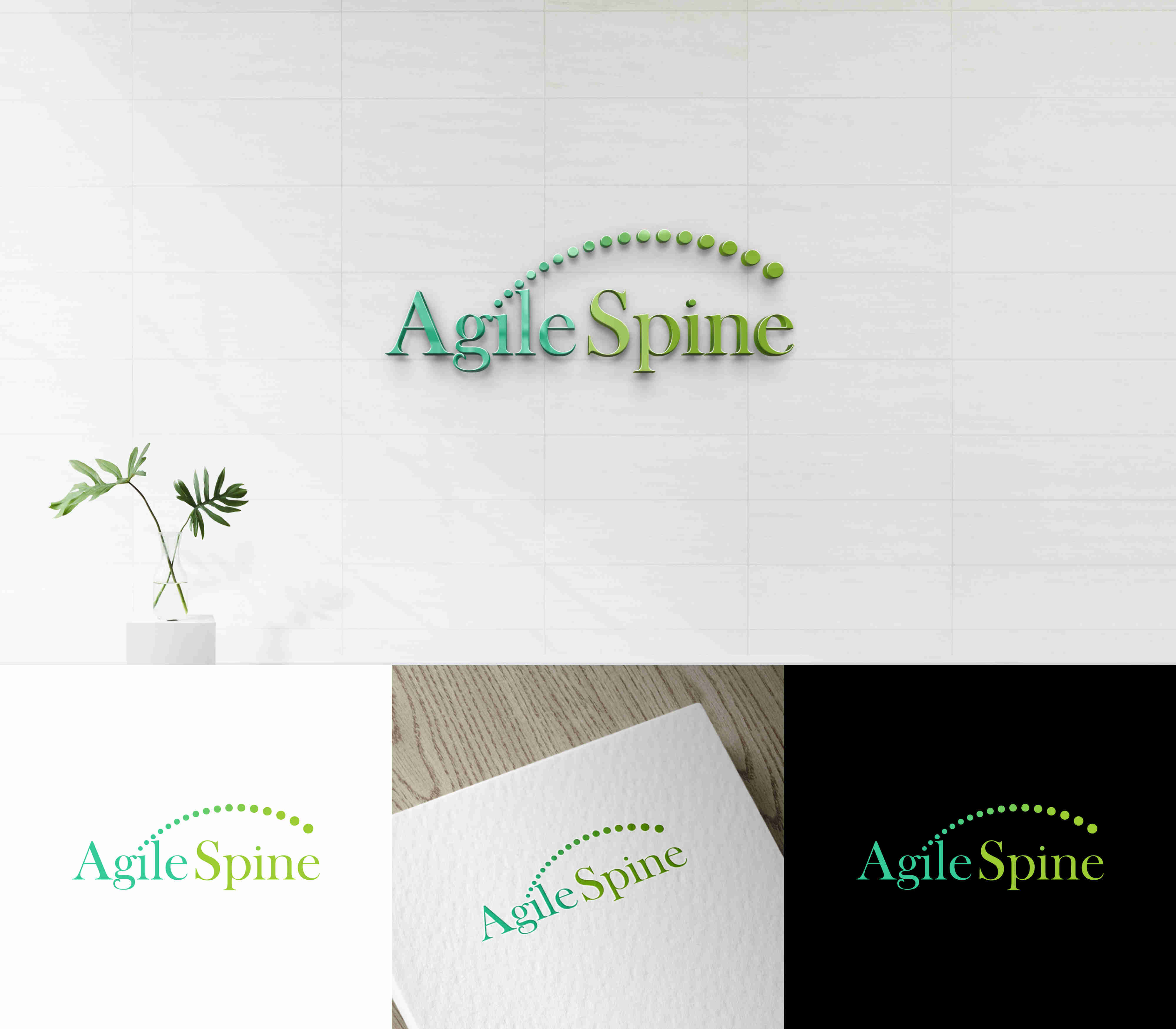 Logo Design by Septian Yossi for Agile Spine | Design #27359666