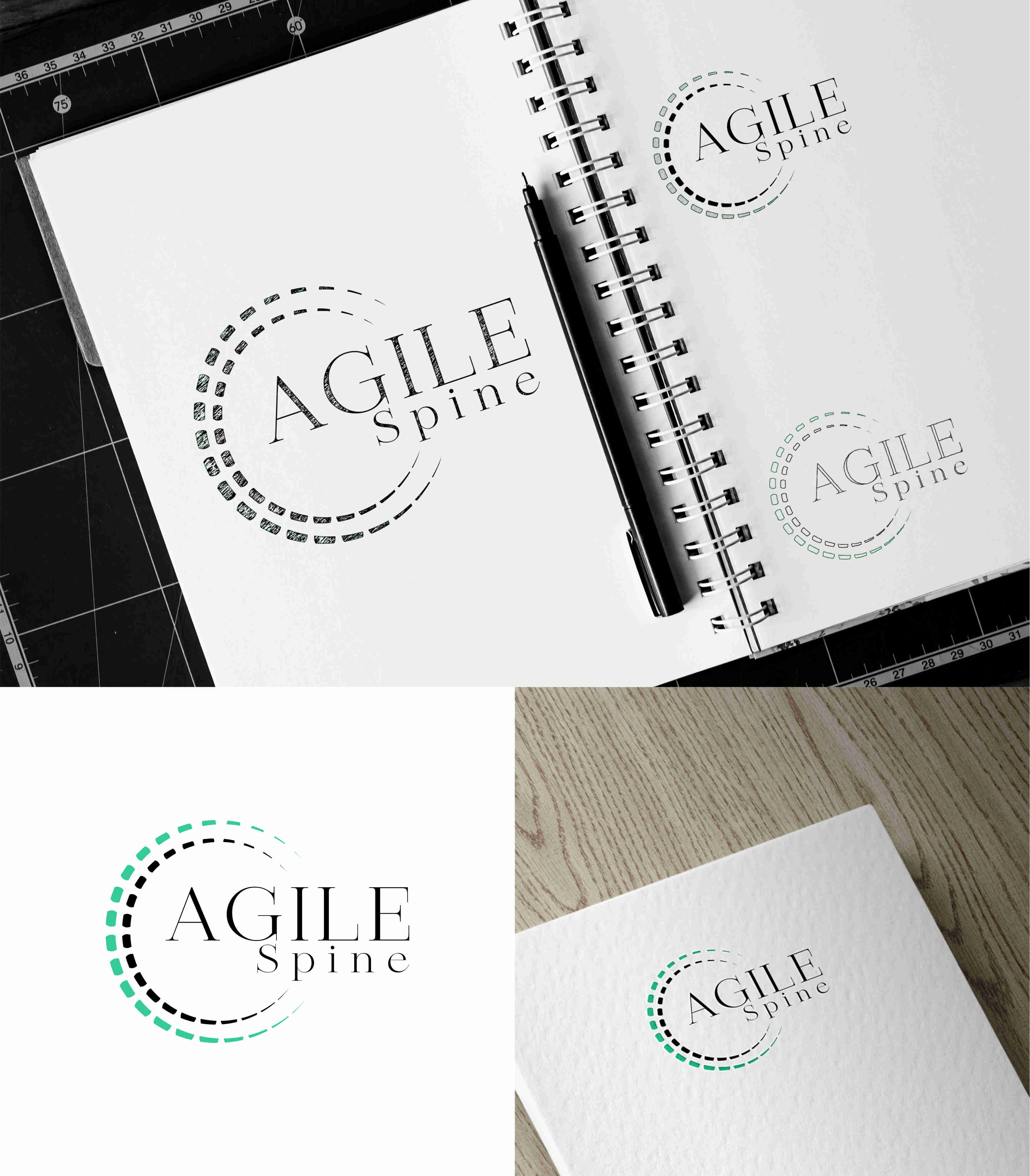 Logo Design by Septian Yossi for Agile Spine | Design #27396022