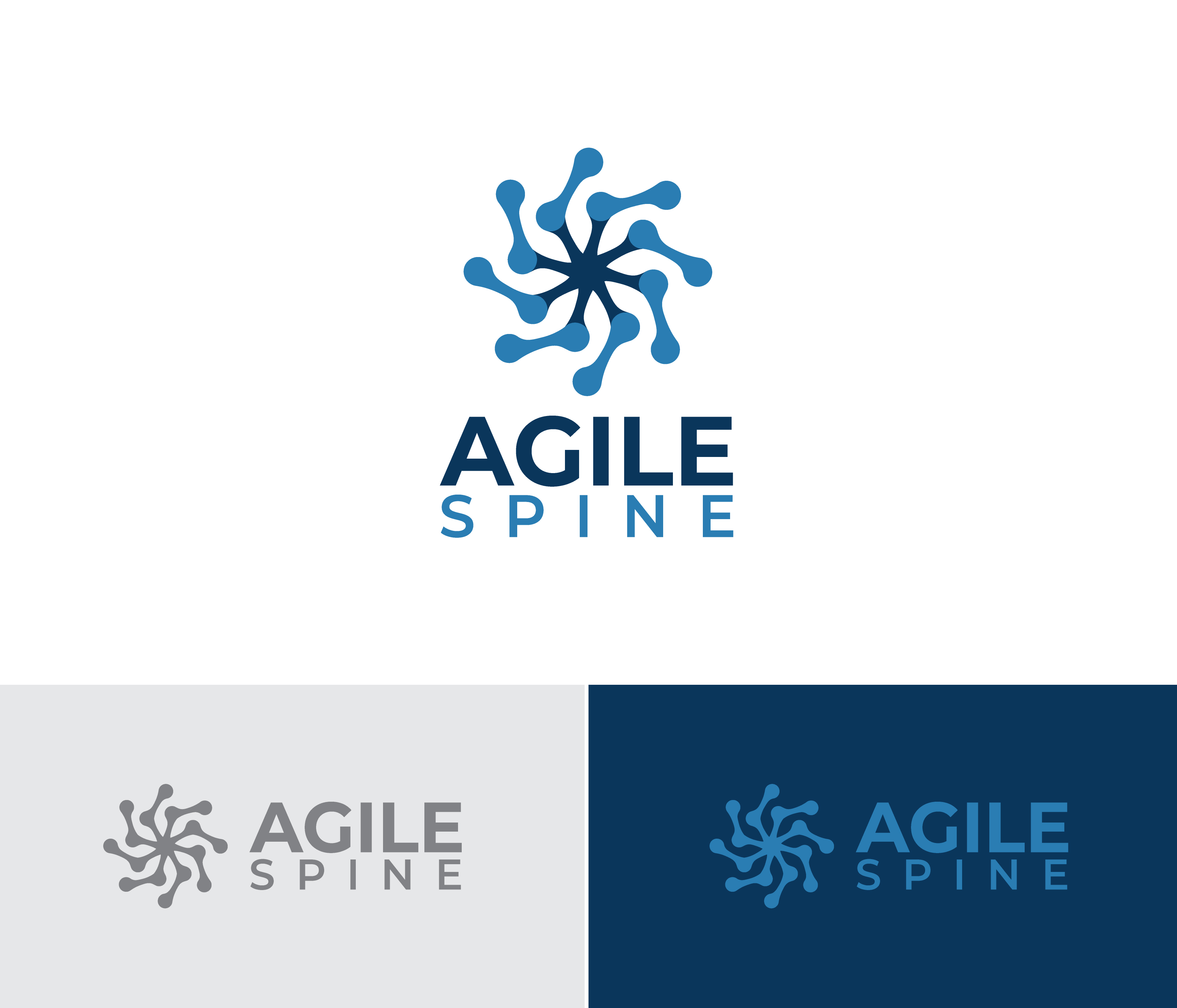 Logo Design by Aldan Design for Agile Spine | Design #27451238