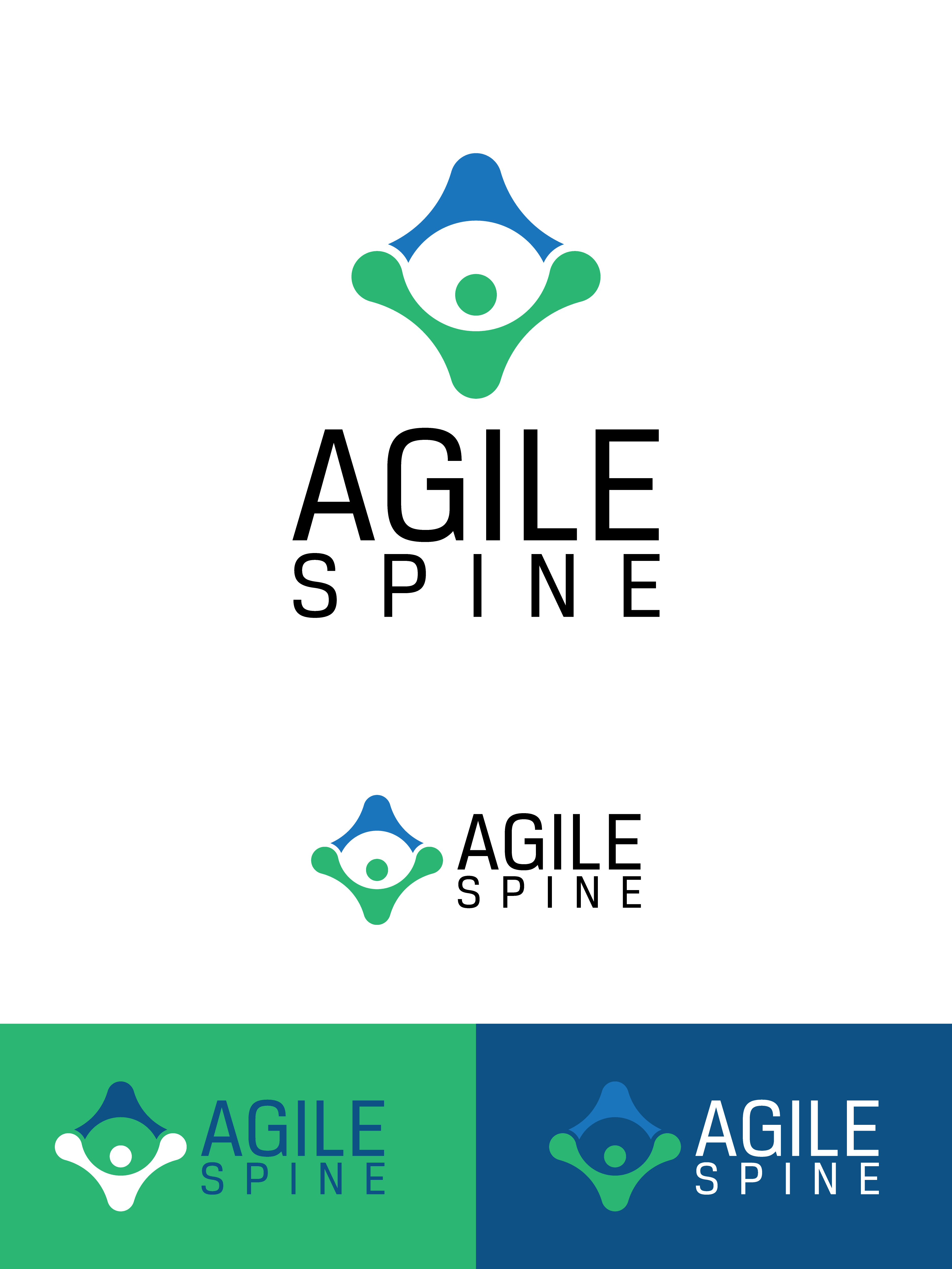 Logo Design by Aldan Design for Agile Spine | Design #27466728